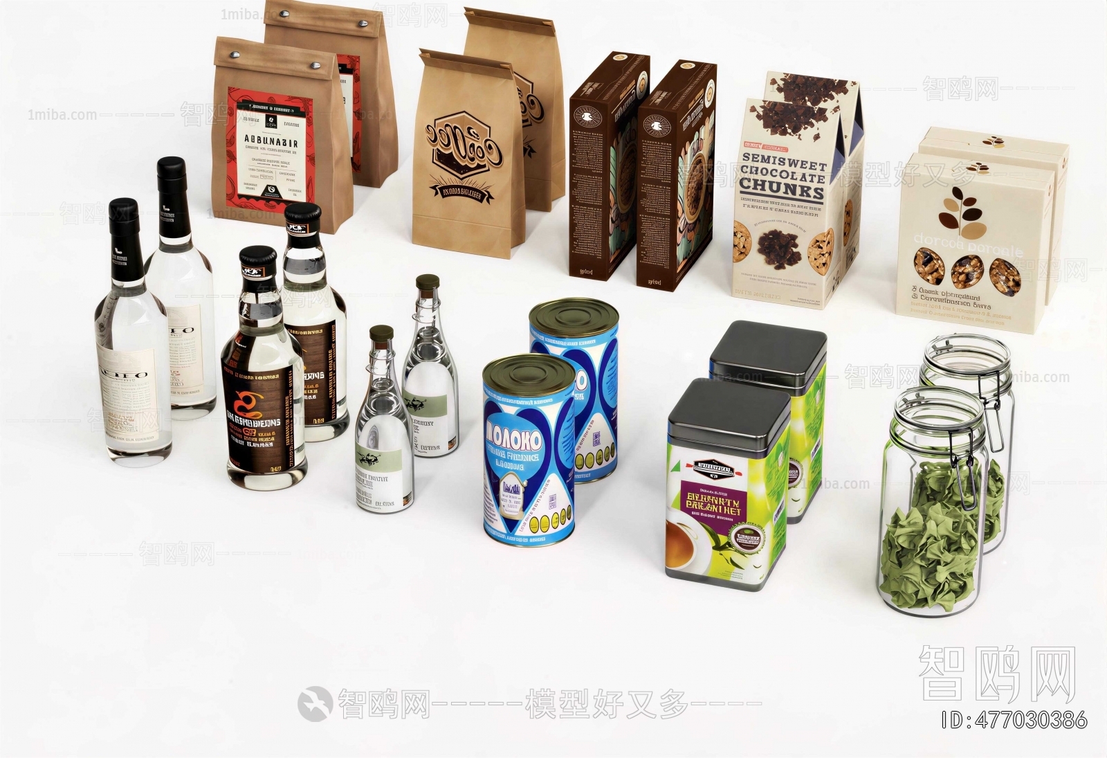 Modern Specialty Cooked Food Dry Goods