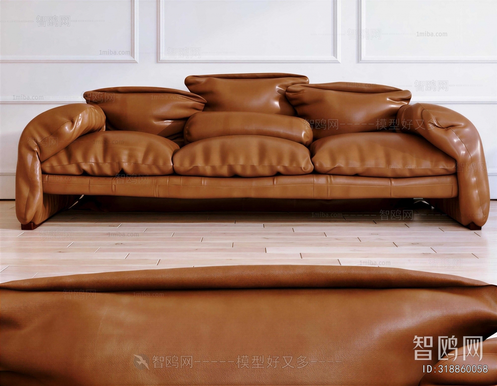 Modern Three-seat Sofa