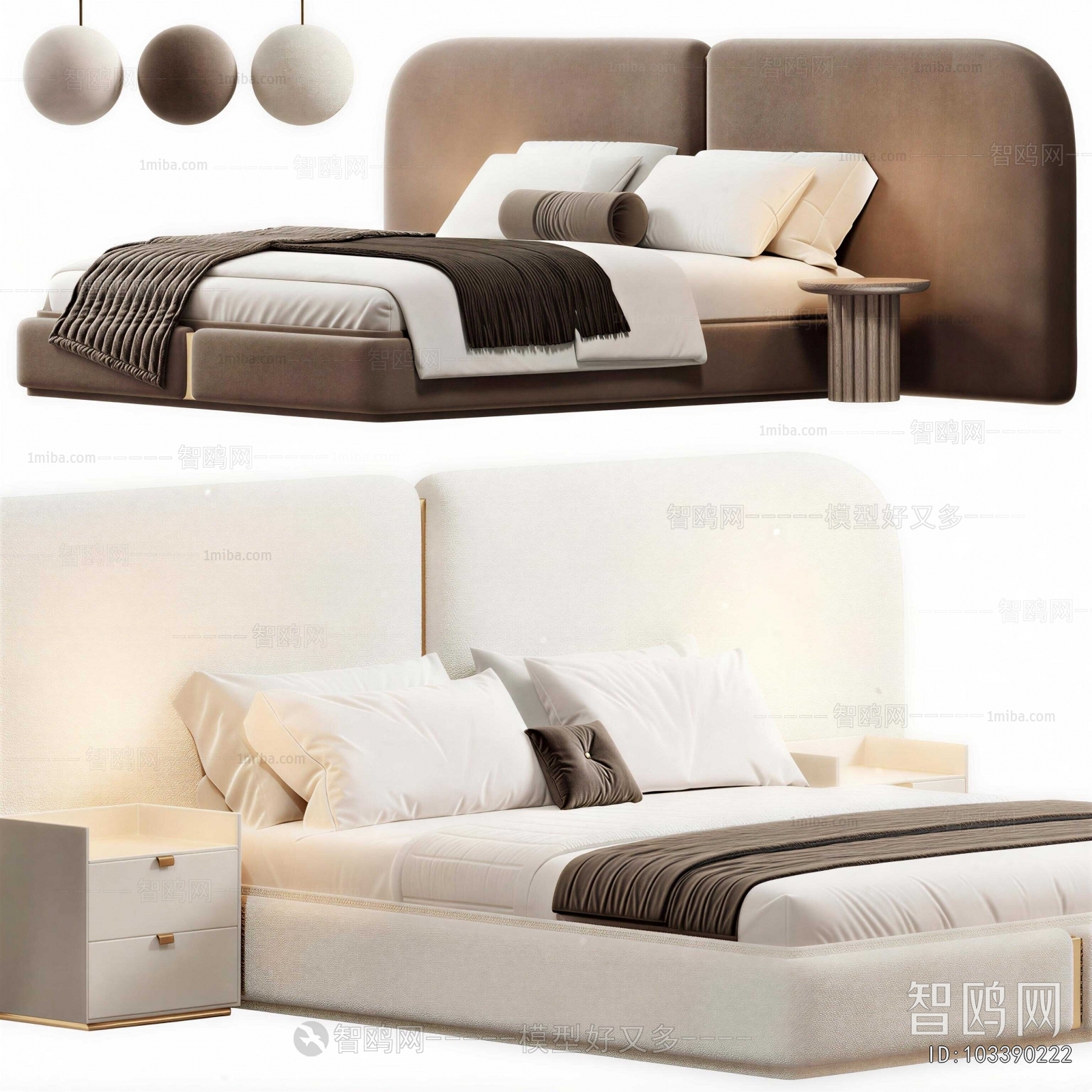 Modern Double Bed