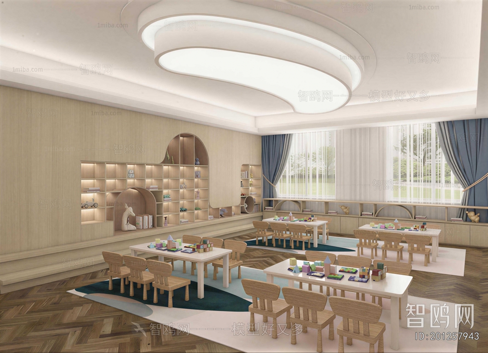 Modern Kindergarten Classrooms