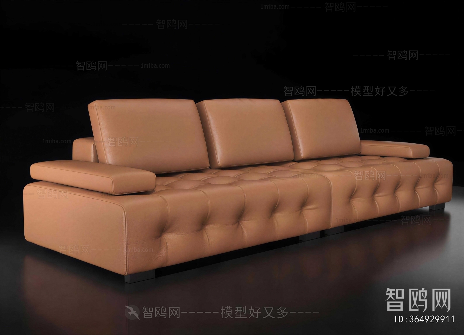 Modern Three-seat Sofa