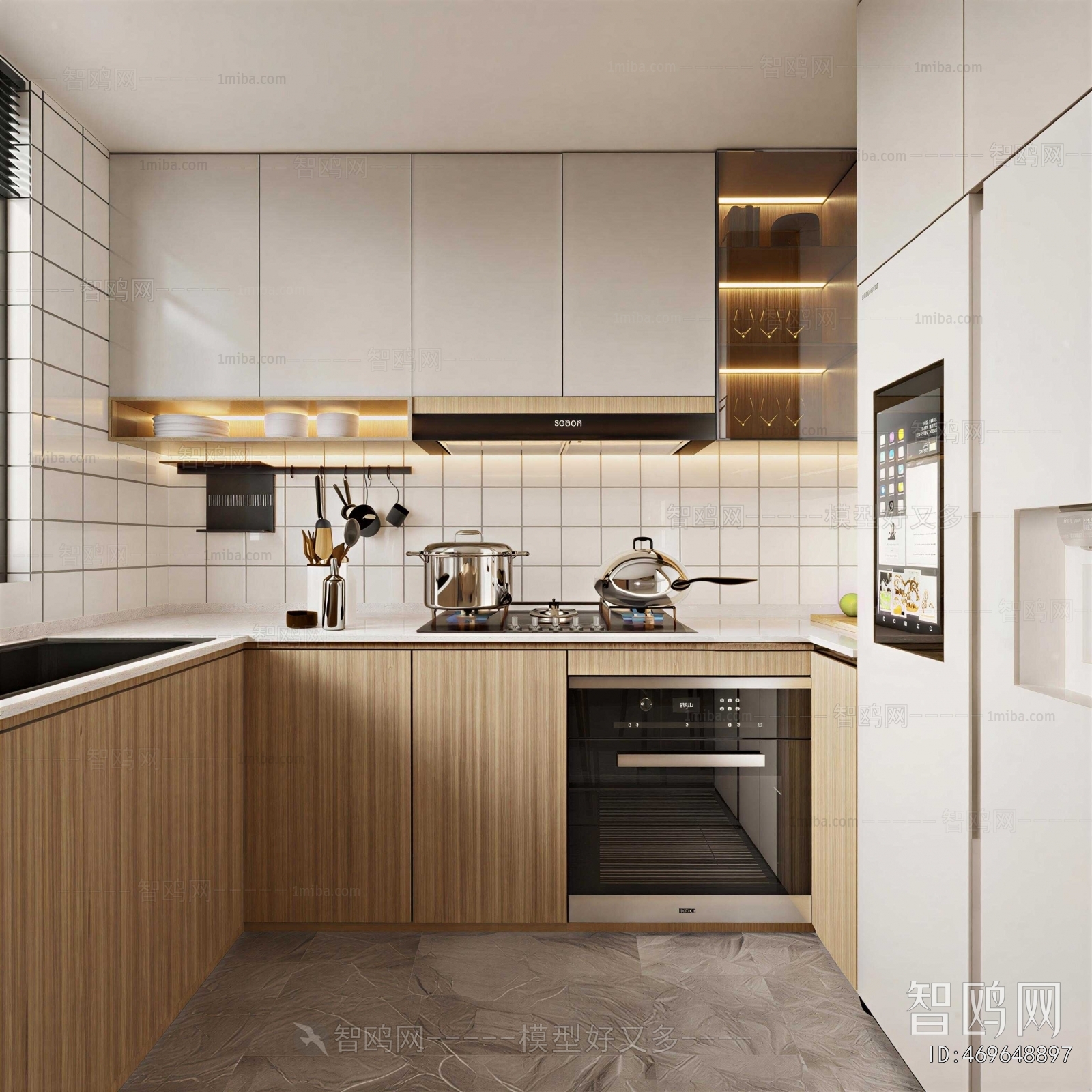 Modern The Kitchen