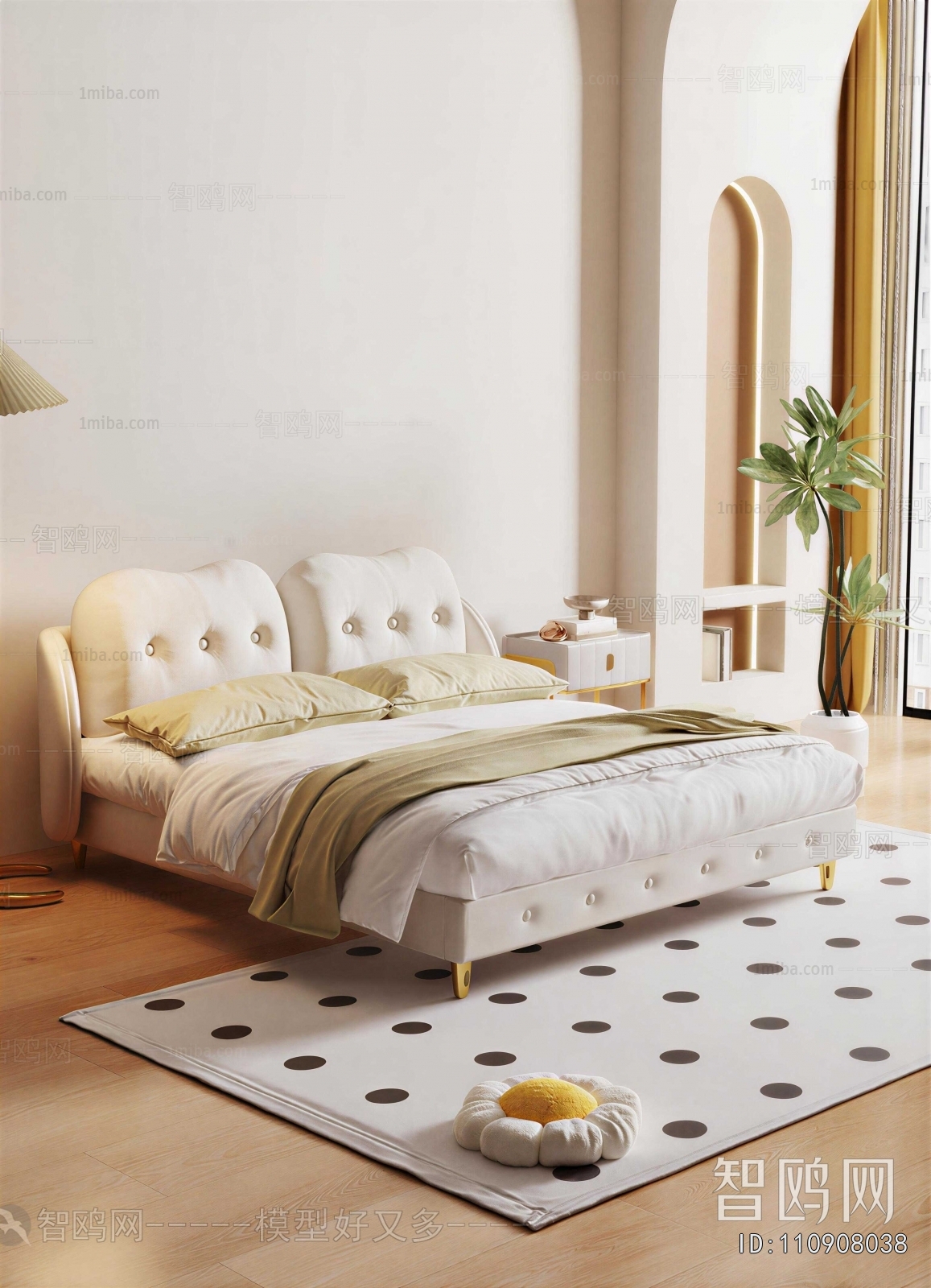 Modern Double Bed