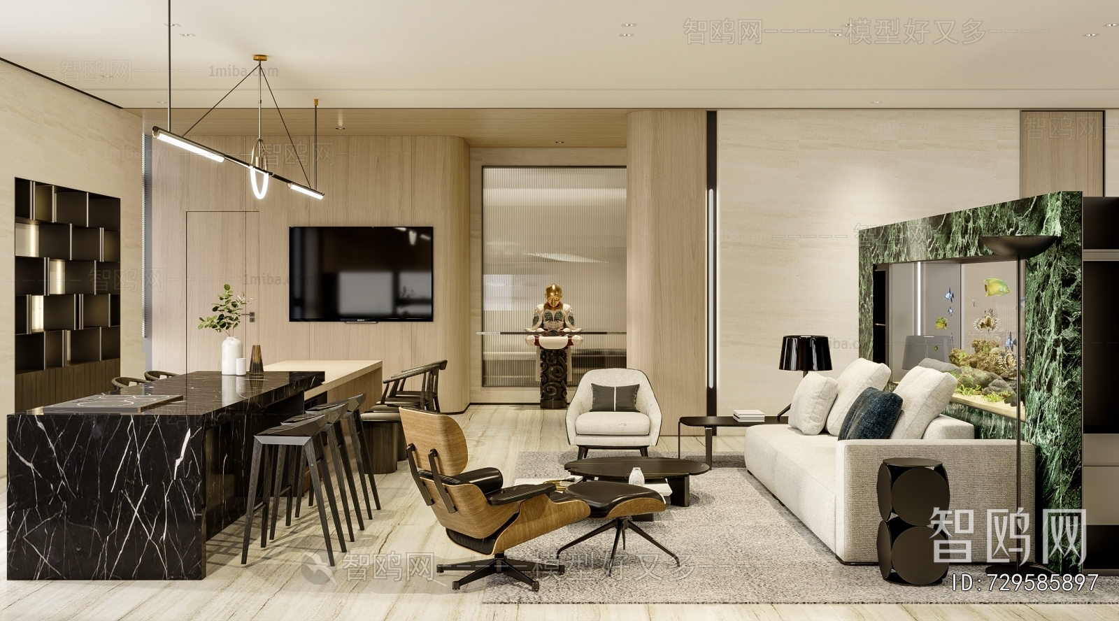 Modern Manager's Office