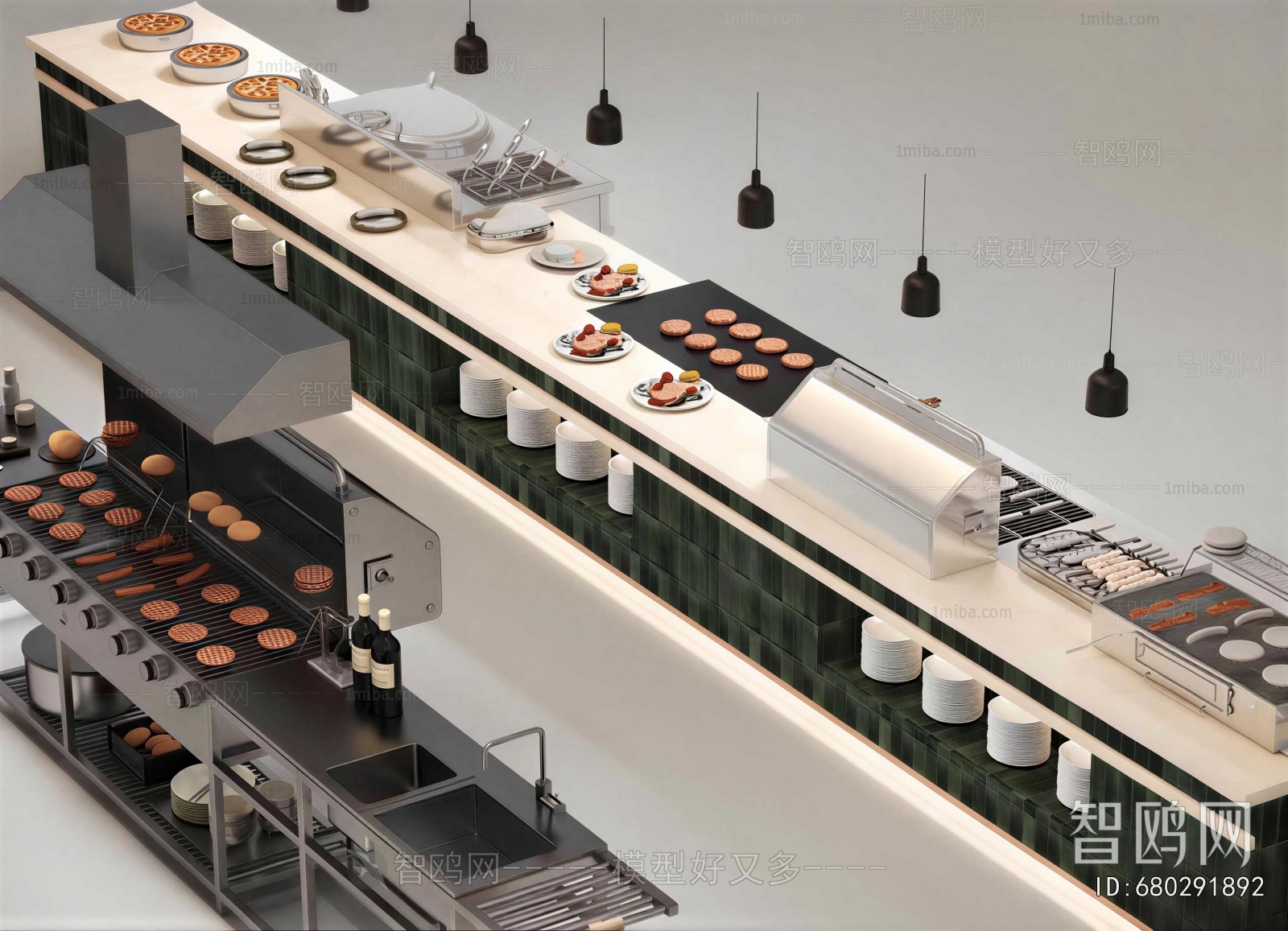 Modern Counter Bar