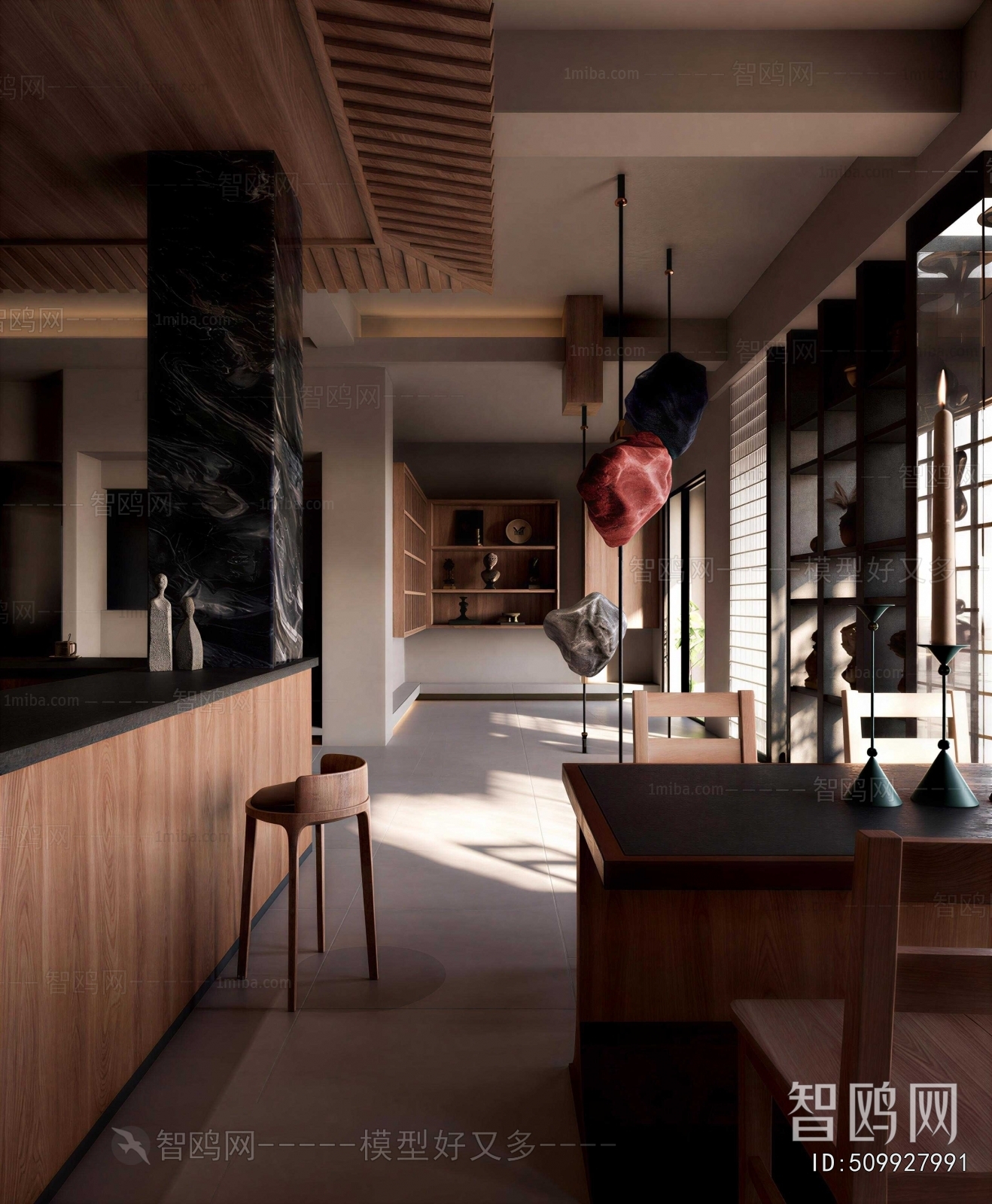 Wabi-sabi Style Restaurant