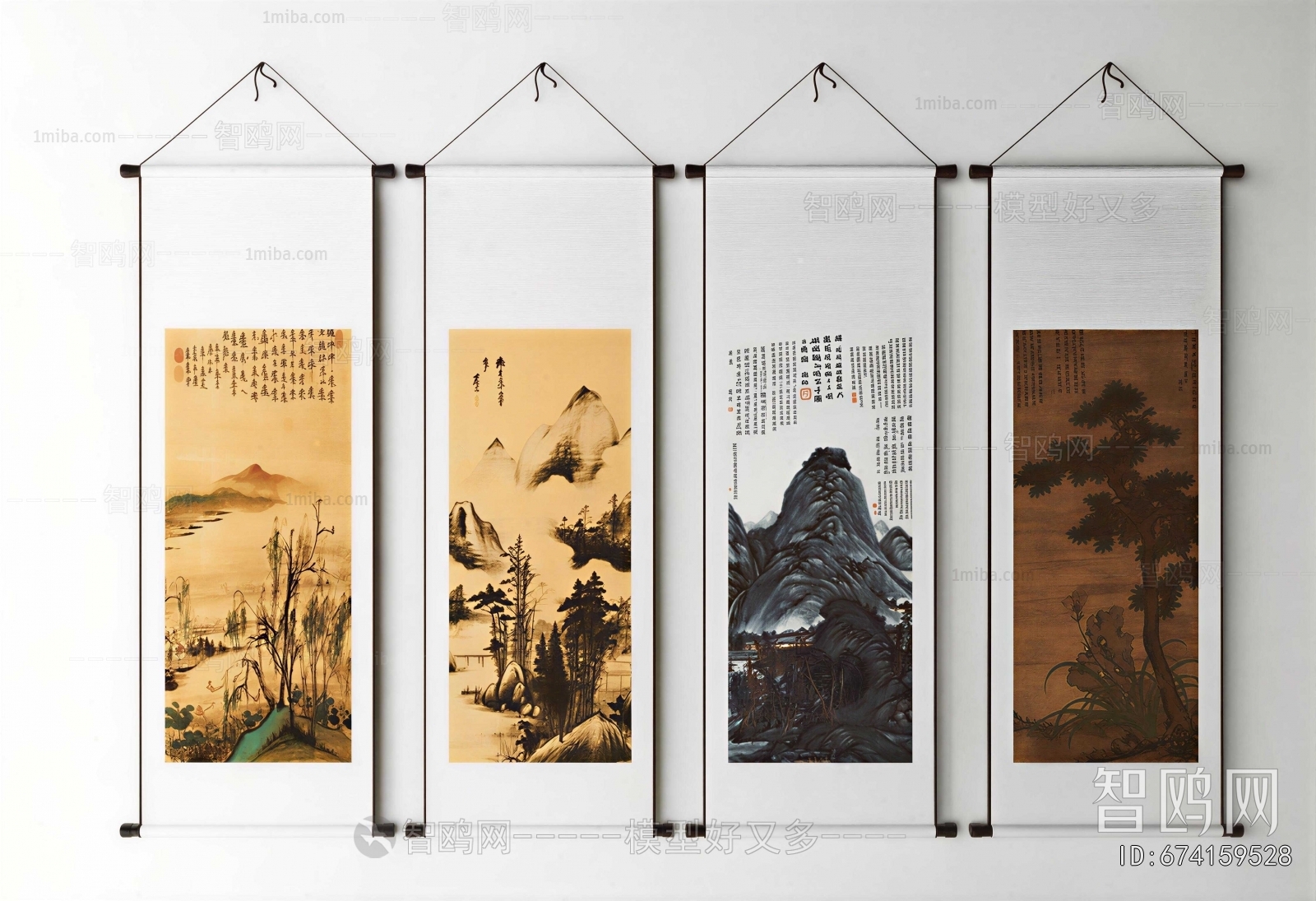 New Chinese Style Painting
