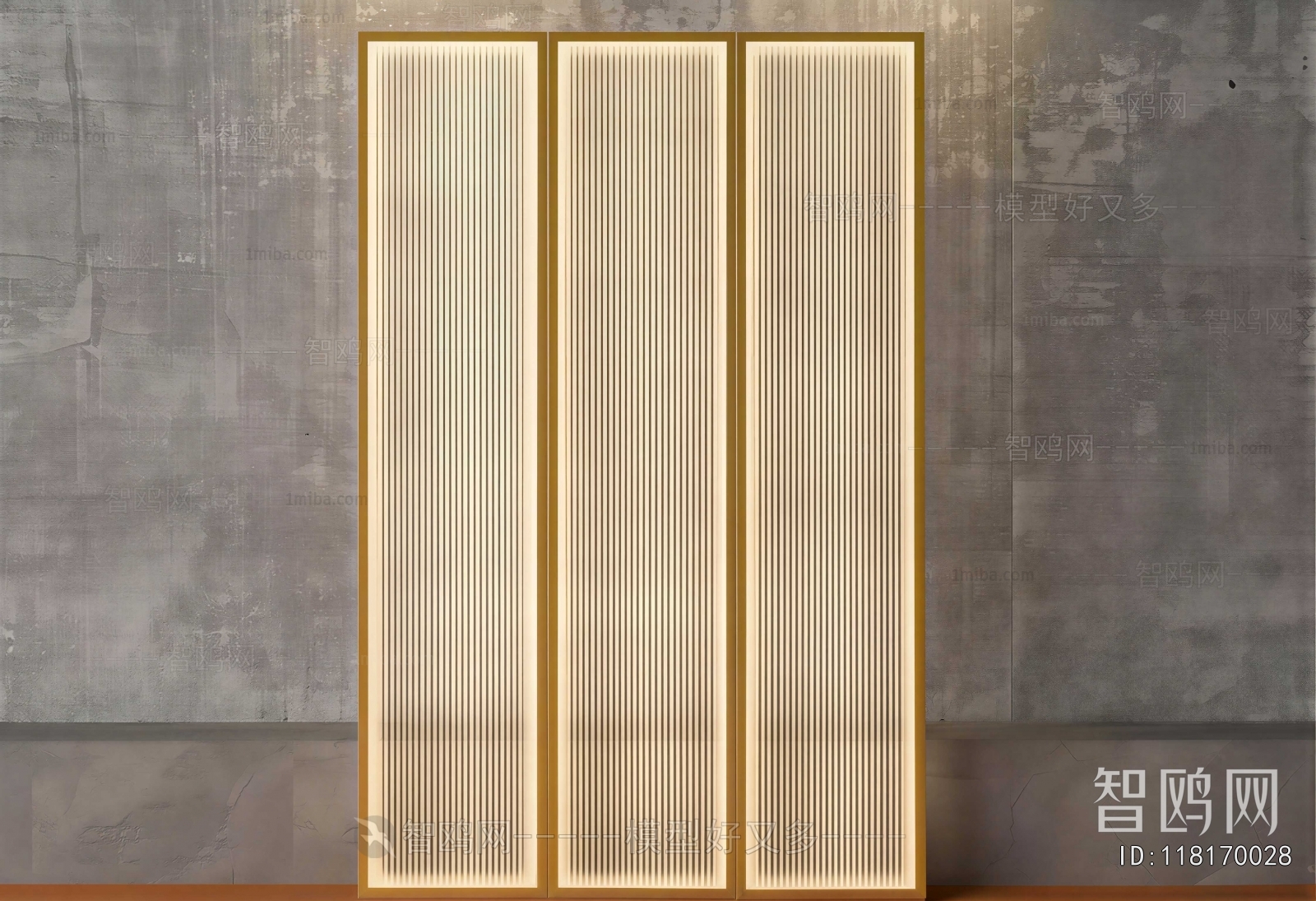 Modern Metal Screen Partition