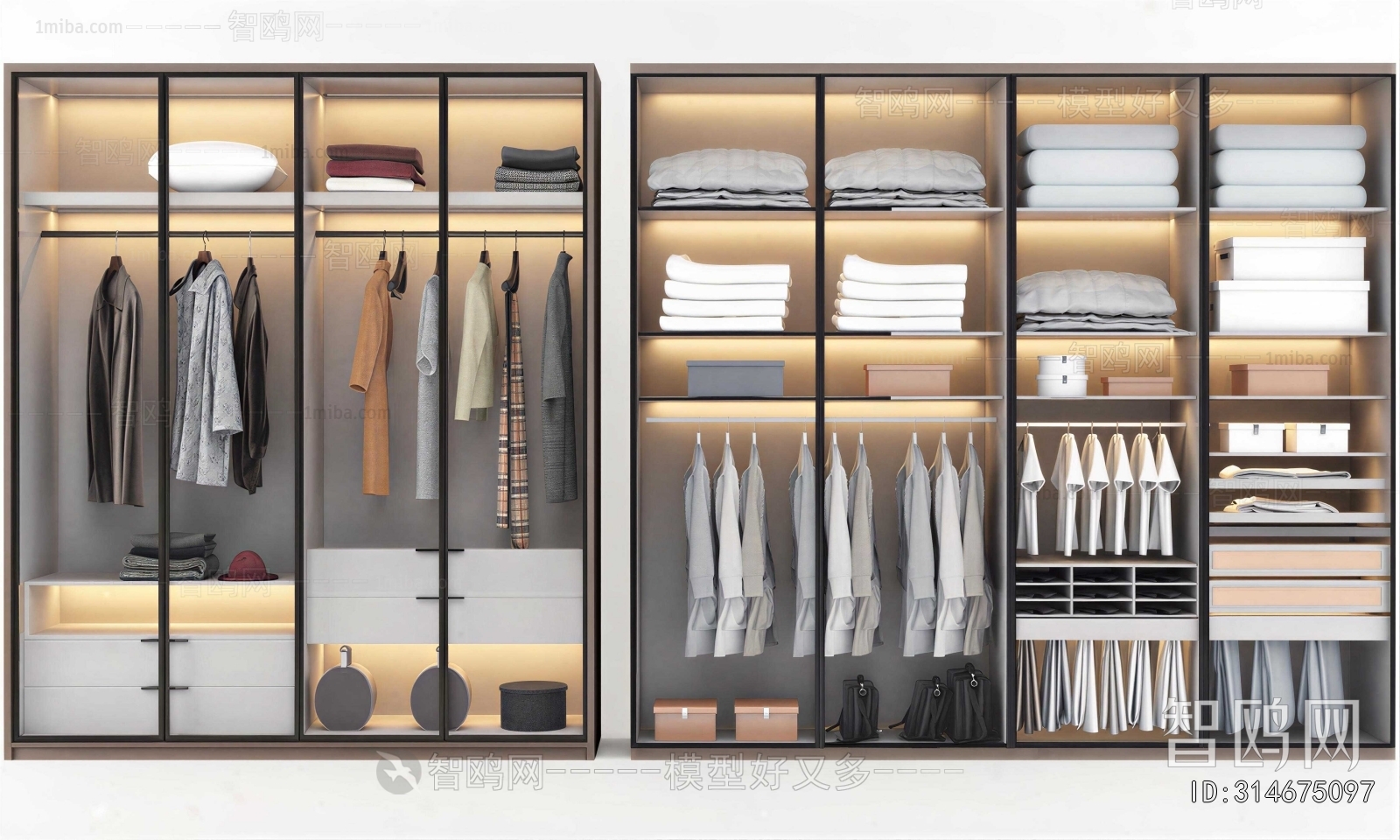 Modern The Wardrobe
