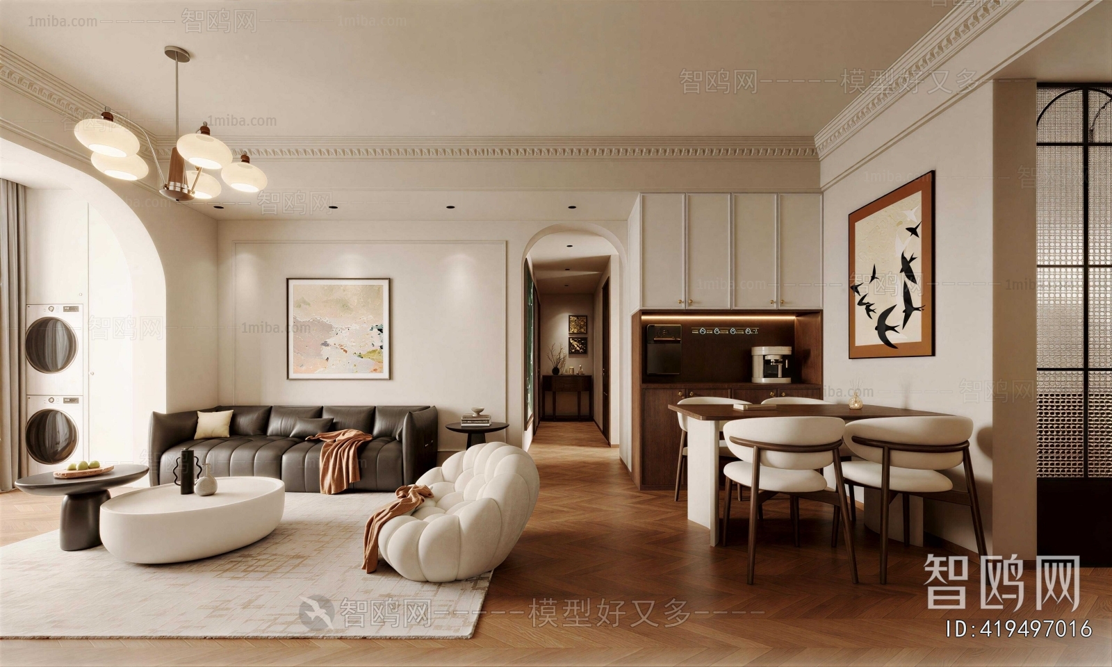 French Style A Living Room