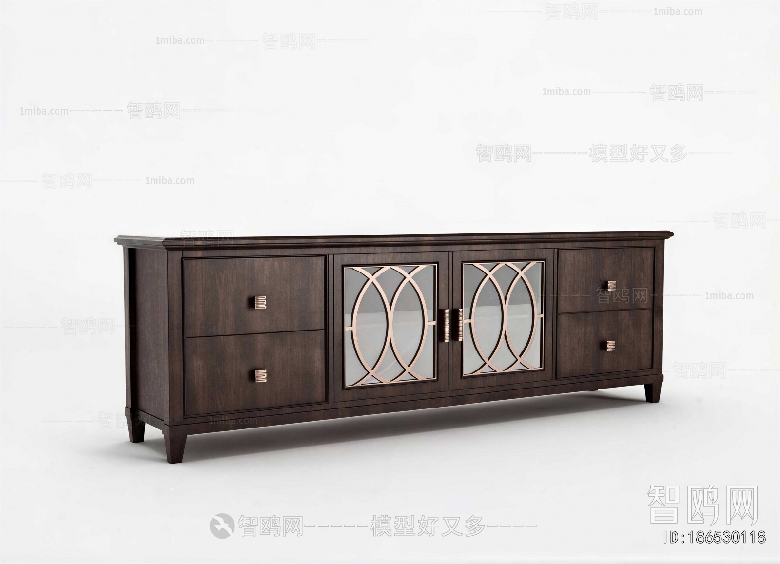 New Classical Style TV Cabinet