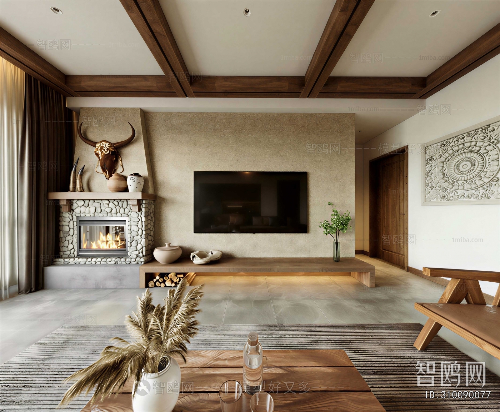 Modern A Living Room