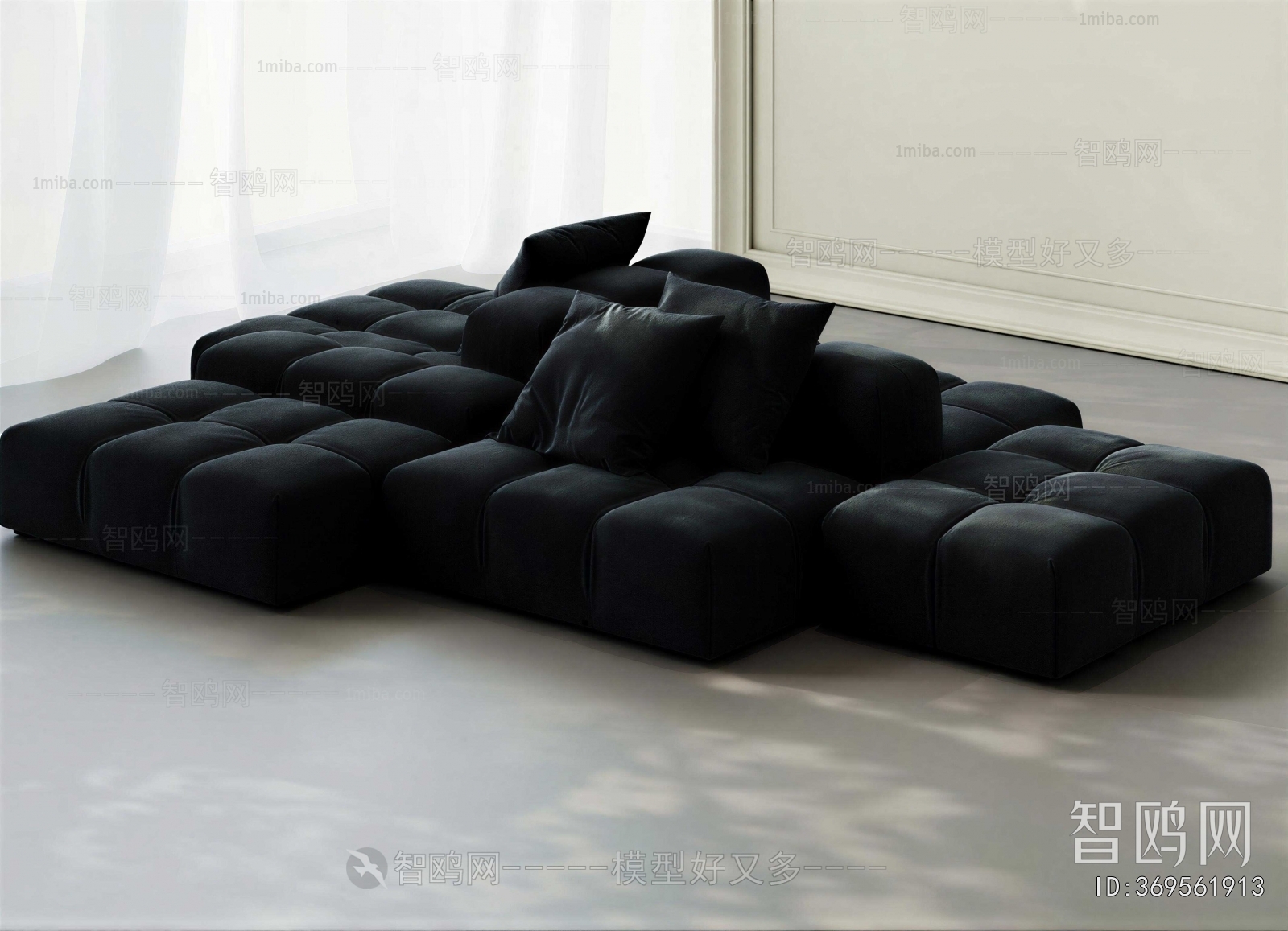 Modern Multi Person Sofa