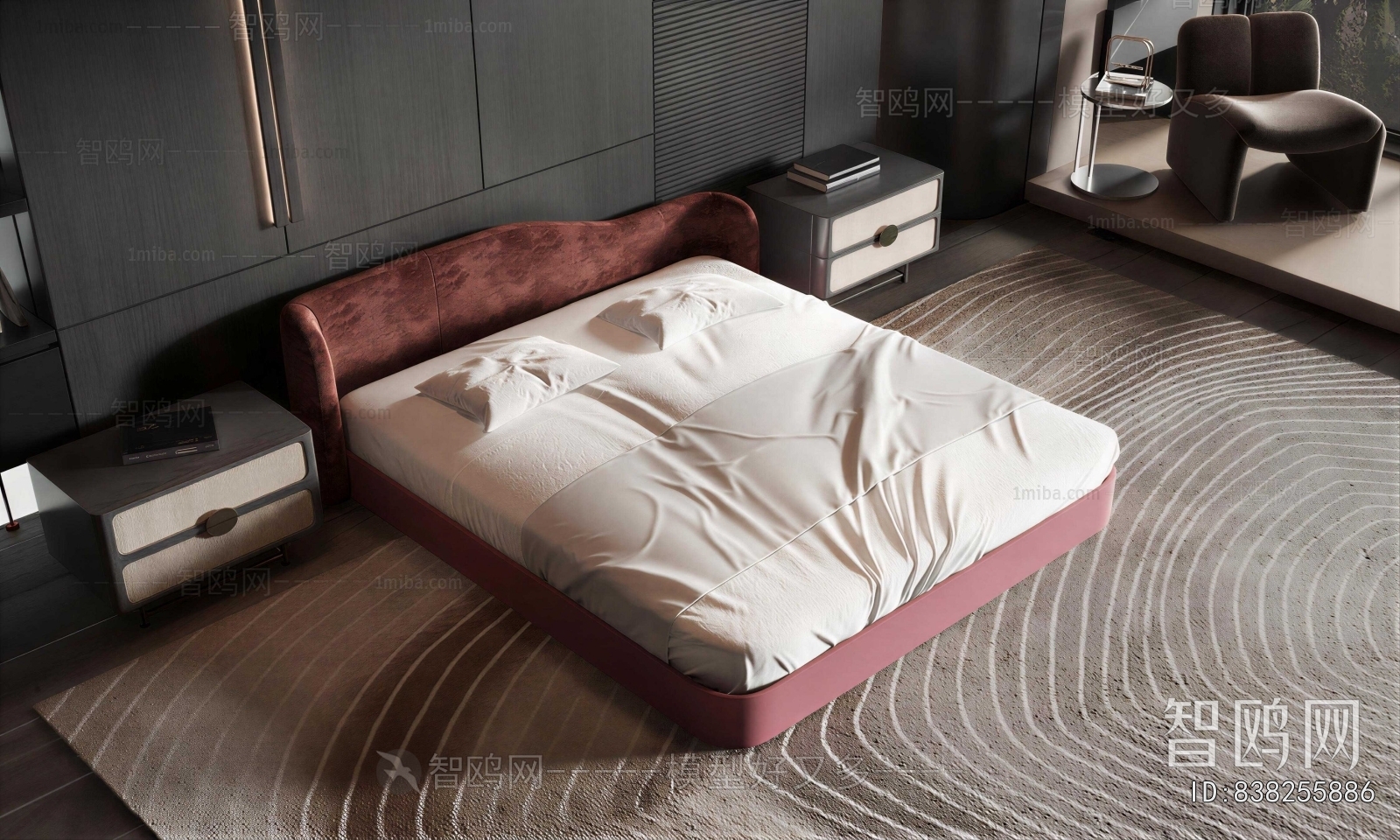 Modern Double Bed