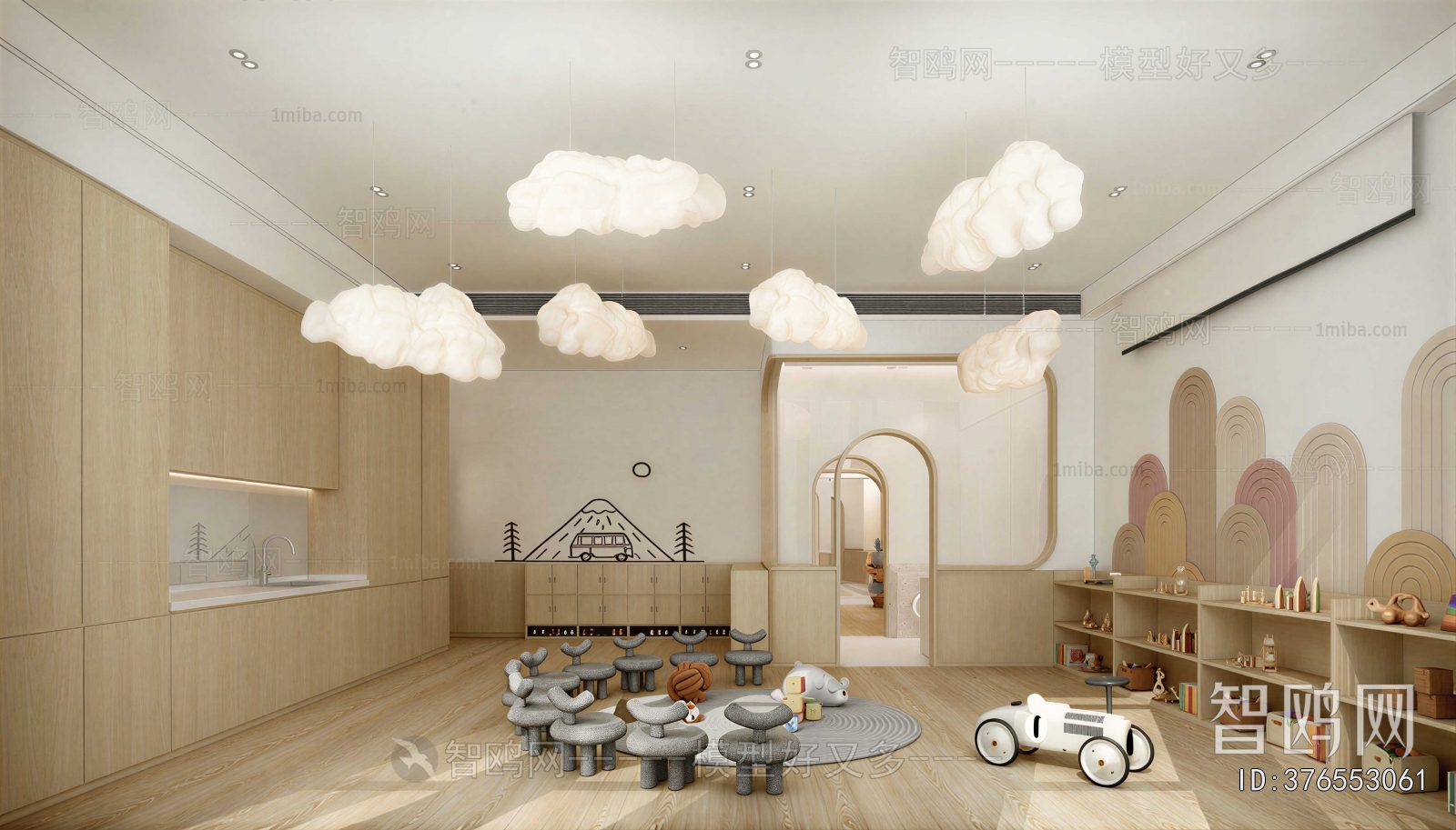 Modern Children's Playroom