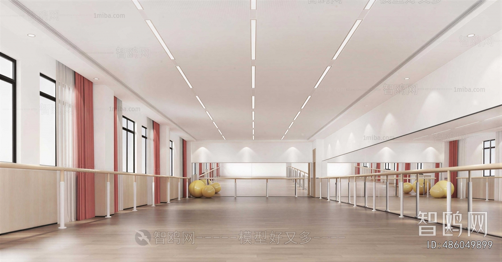 Modern Dance Classroom