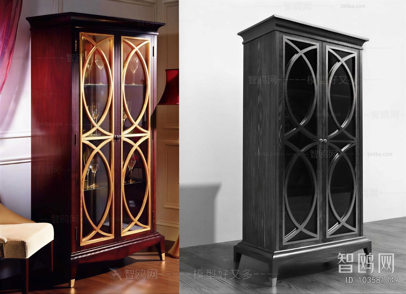 New Classical Style Decorative Cabinet