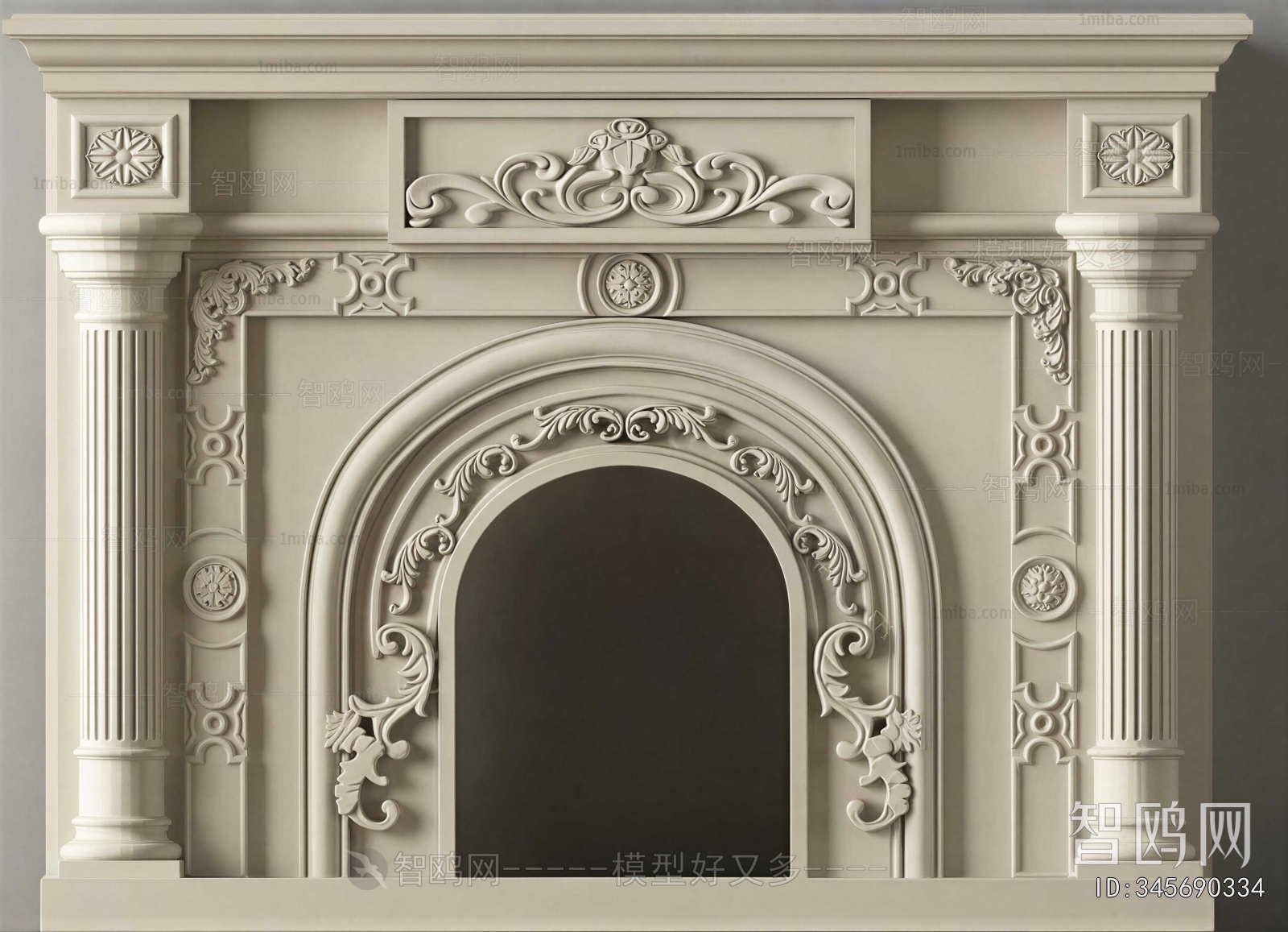 European Style Fireplace