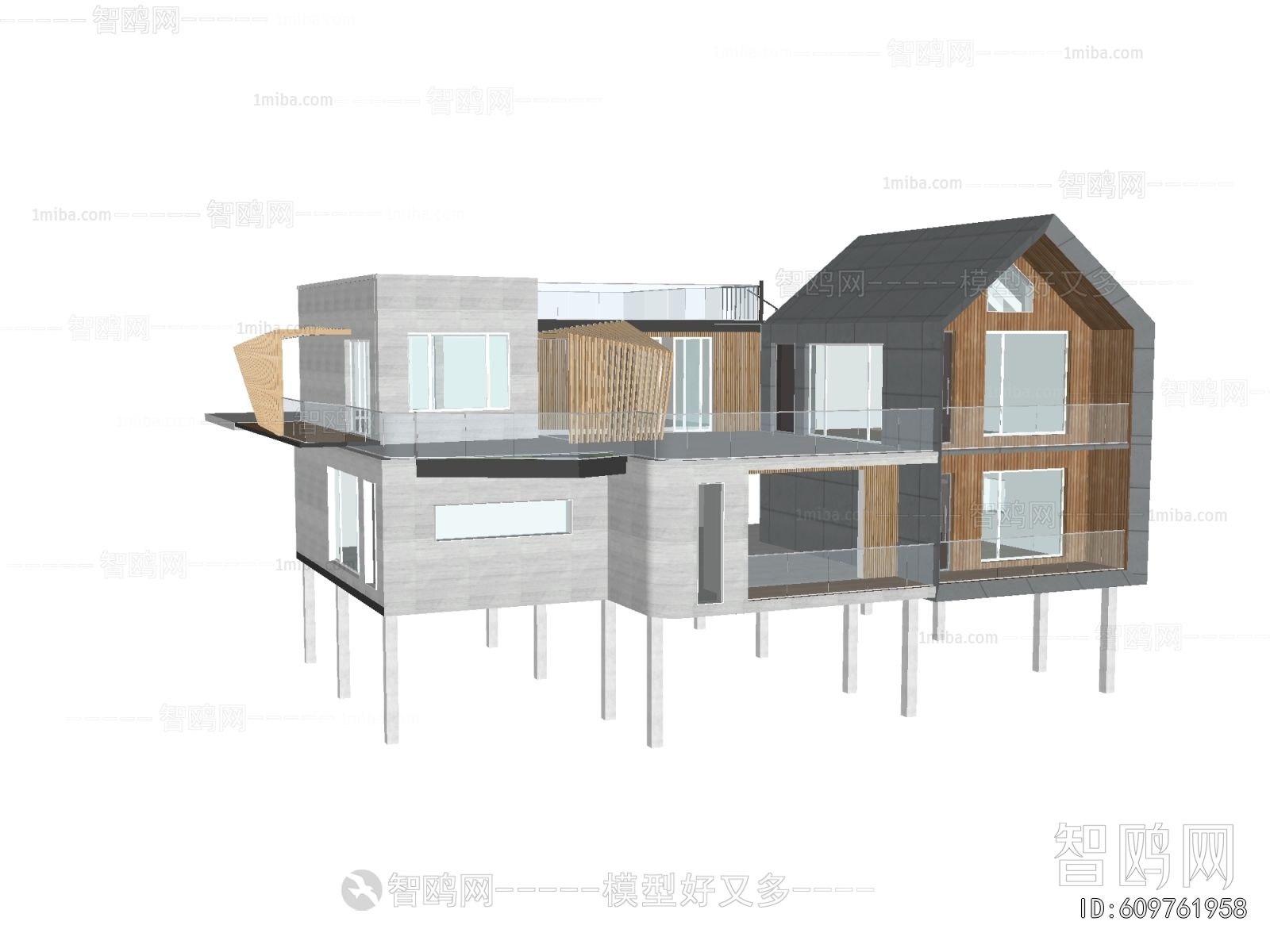Modern Appearance Of Commercial Building