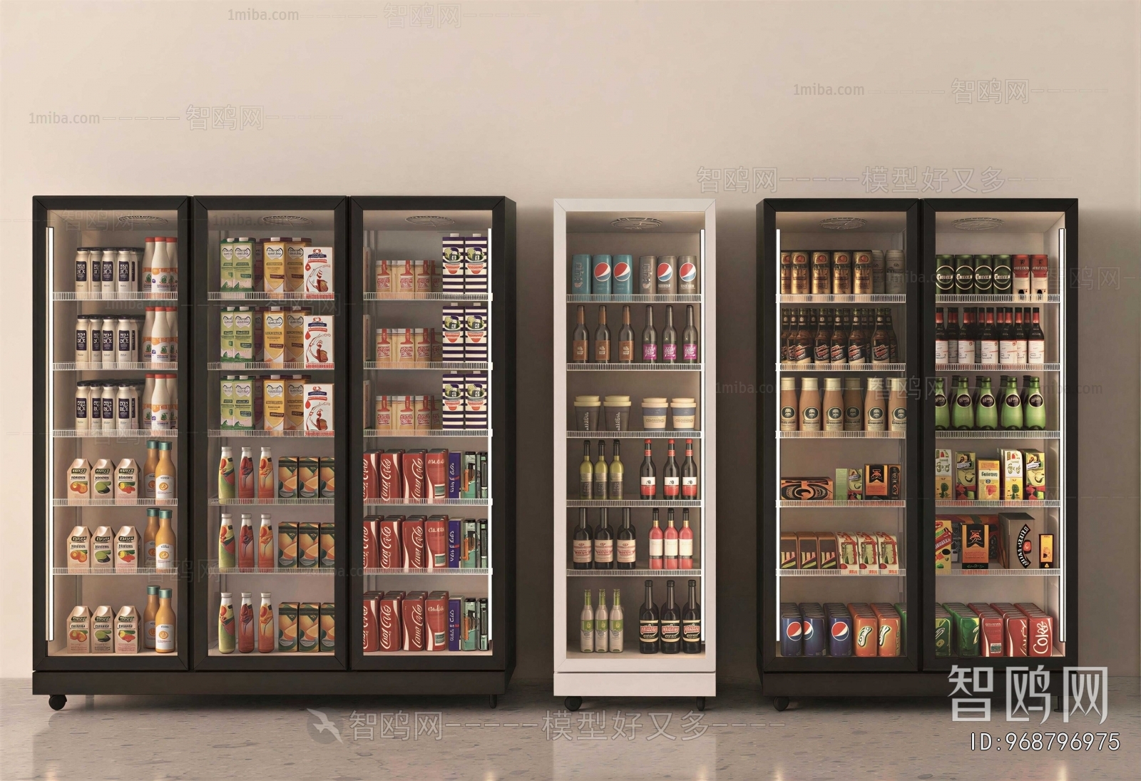 Modern Refrigerator Freezer