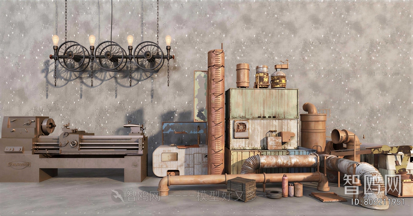 Industrial Style Industrial Equipment