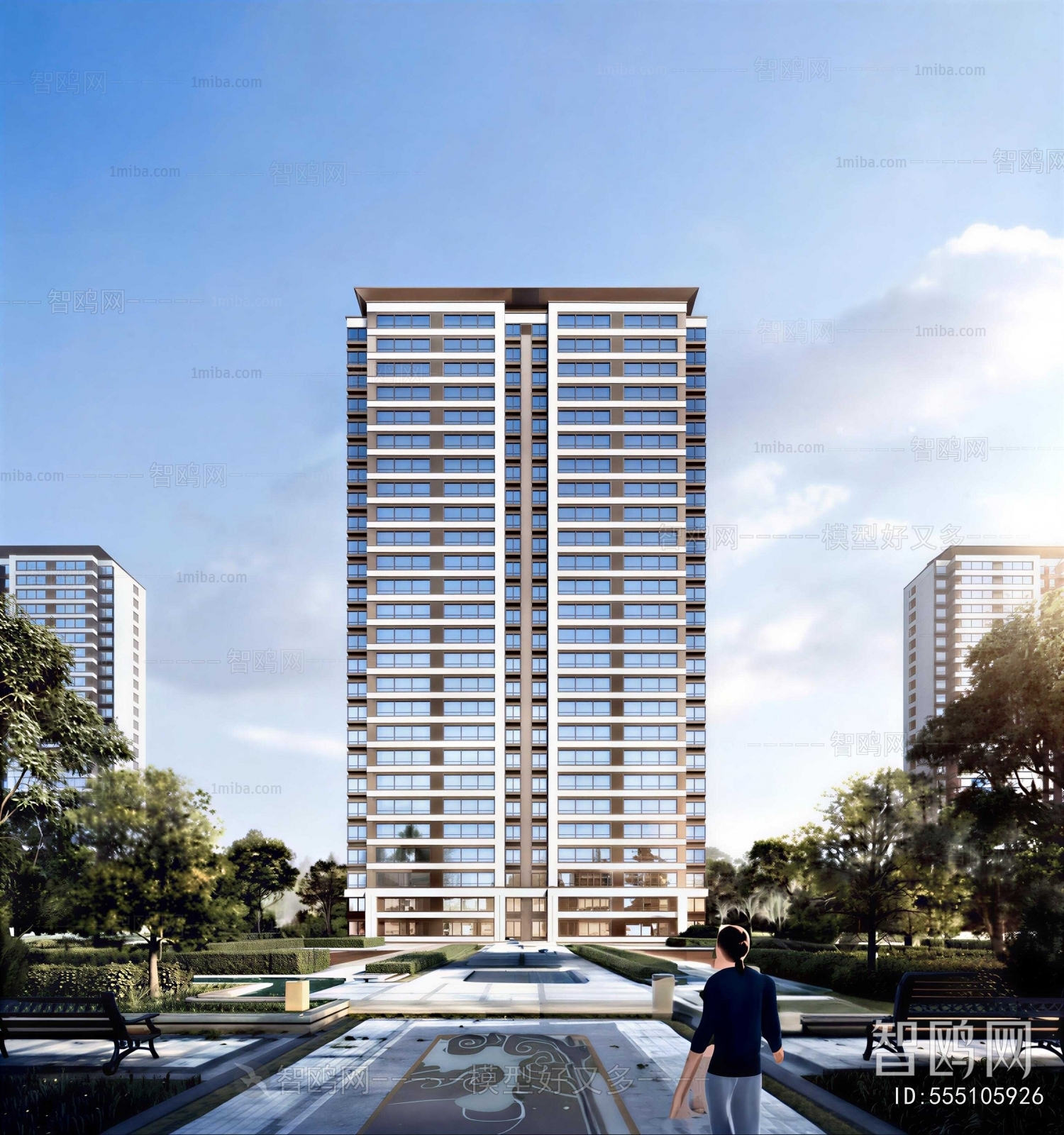 New Chinese Style Residential Building