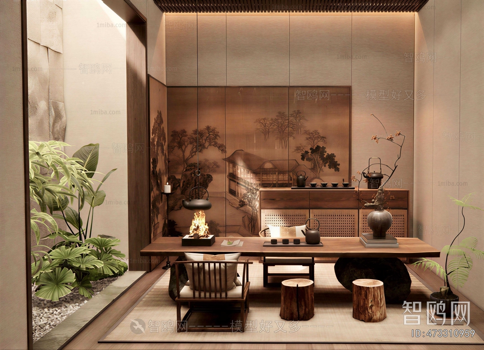 New Chinese Style Tea House