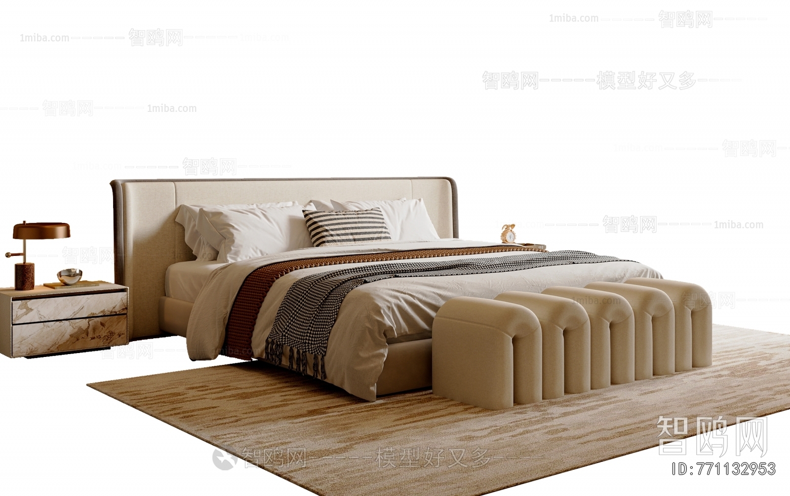 Modern Double Bed