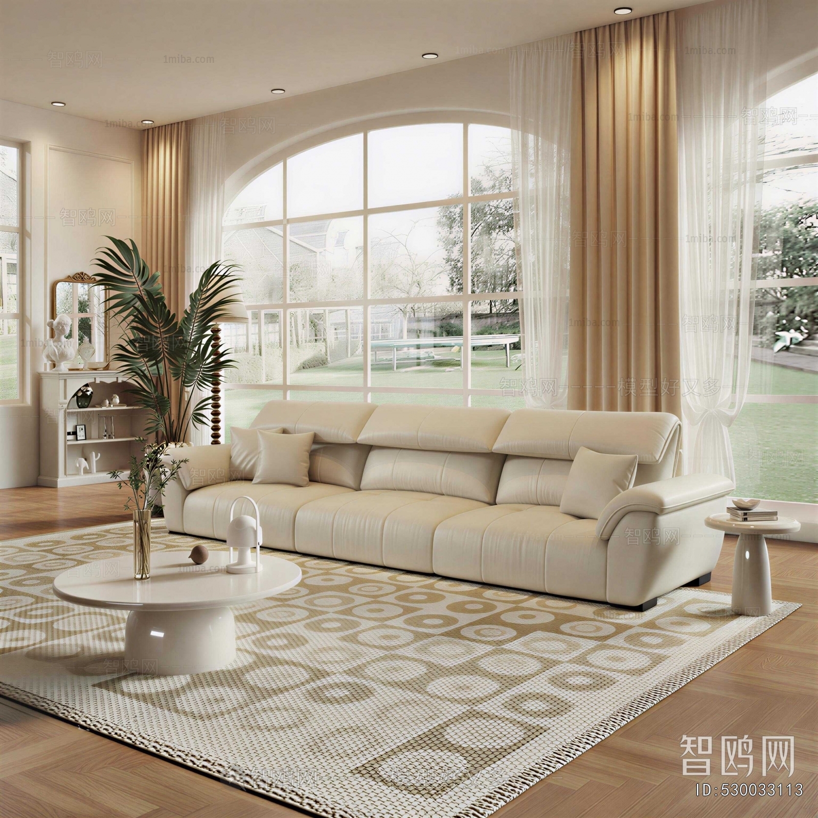 French Style A Living Room