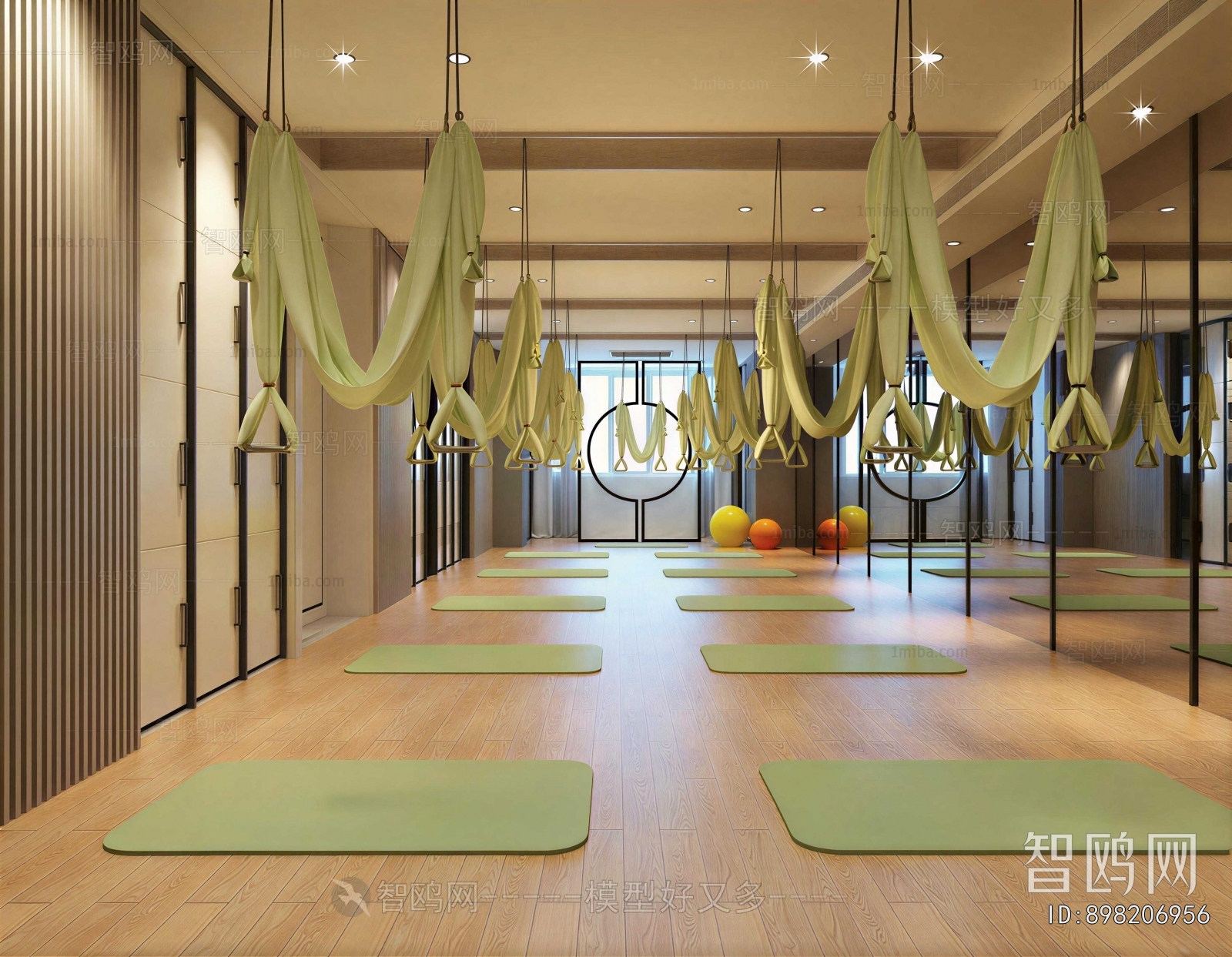 Modern Yoga Room