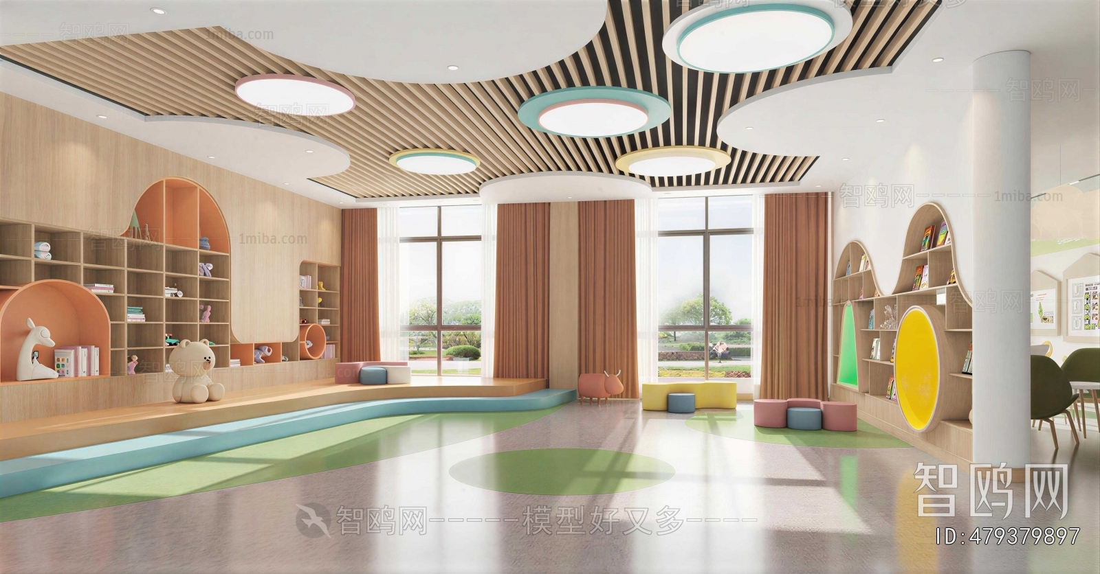 Modern Children's Playroom