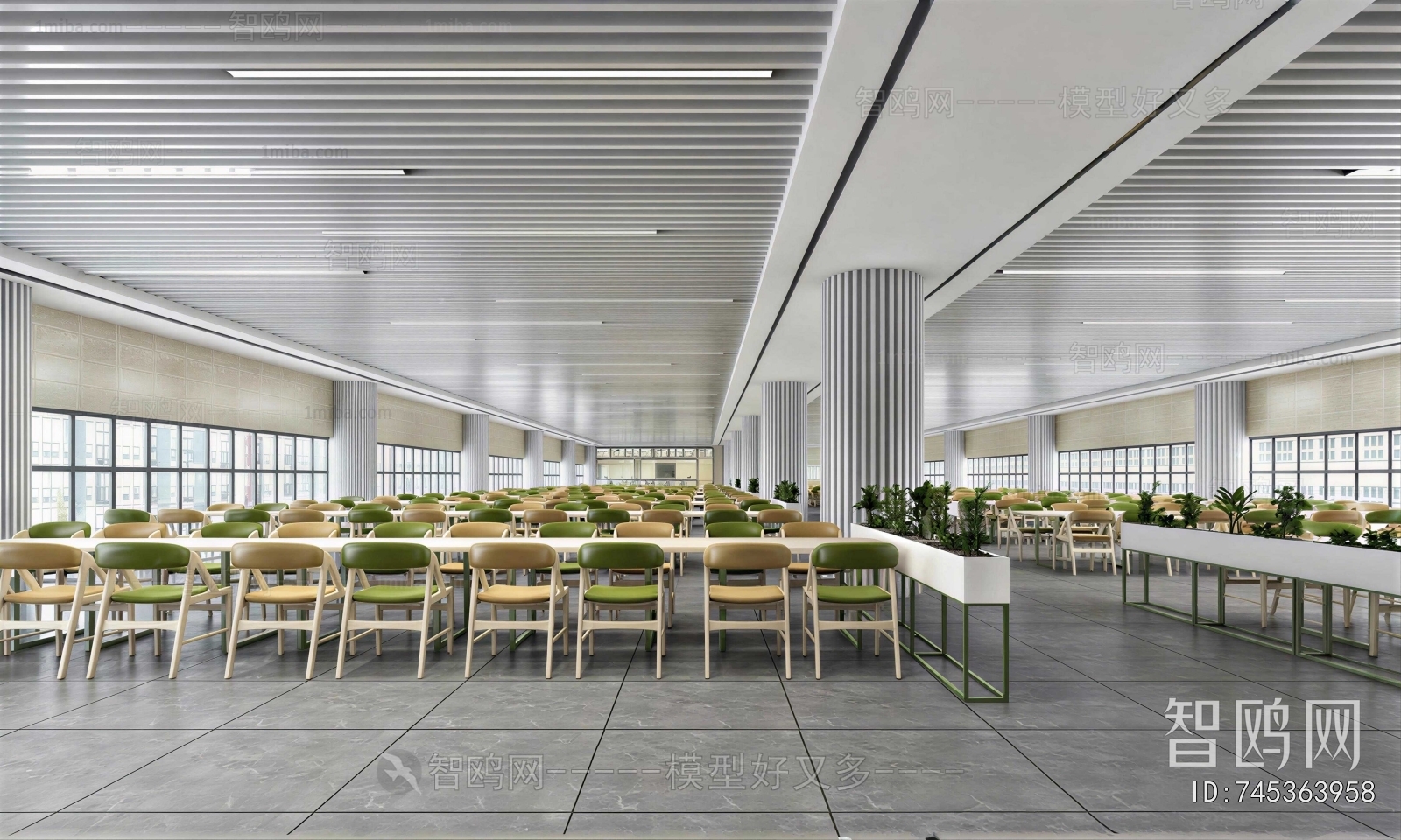 Modern Office Canteen