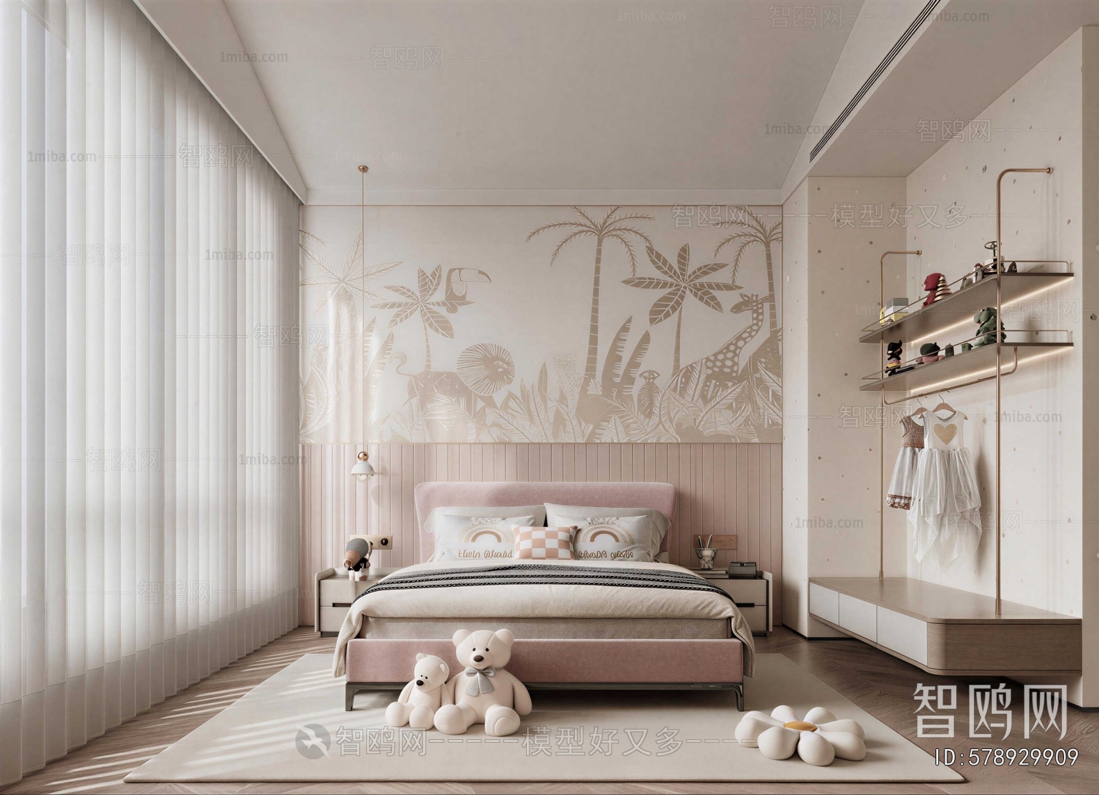 Modern Girl's Room Daughter's Room