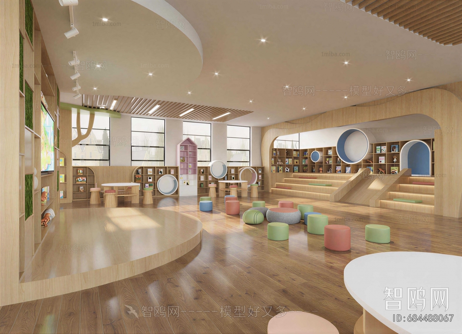 Modern Children's Playroom