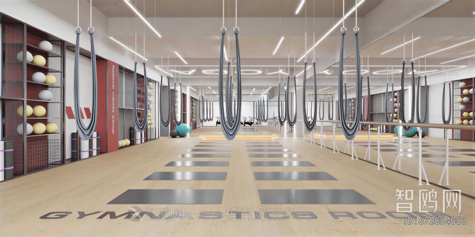 Modern Yoga Room
