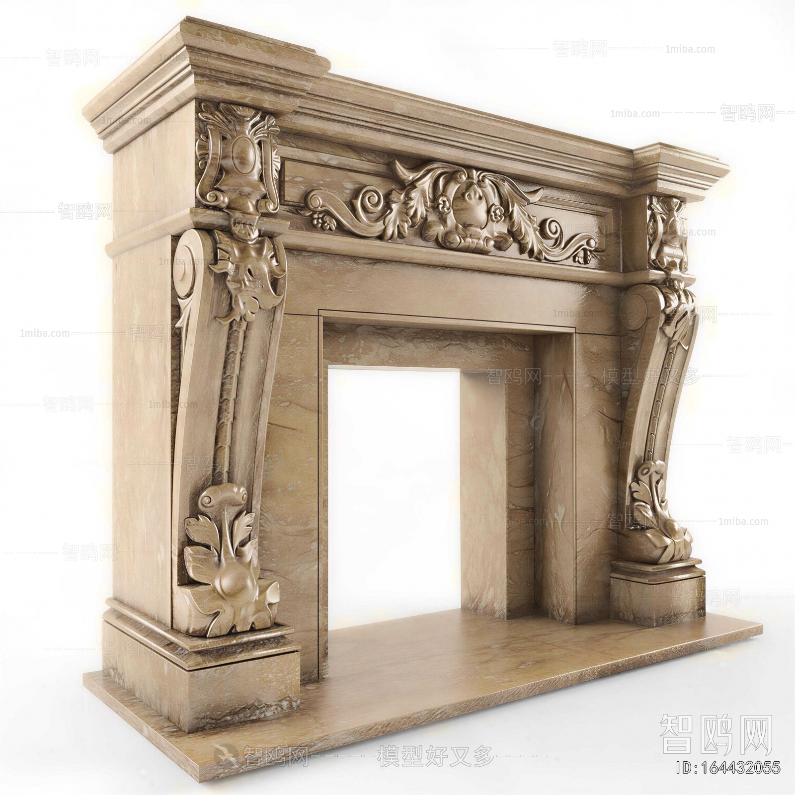 European Style Fireplace