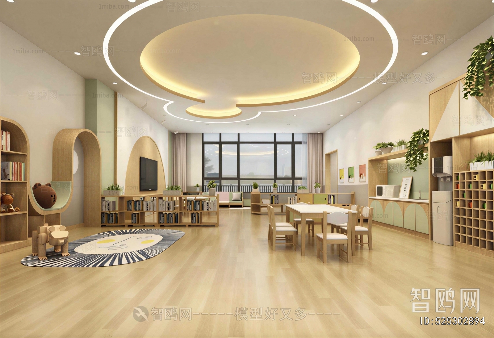Modern Children's Playroom