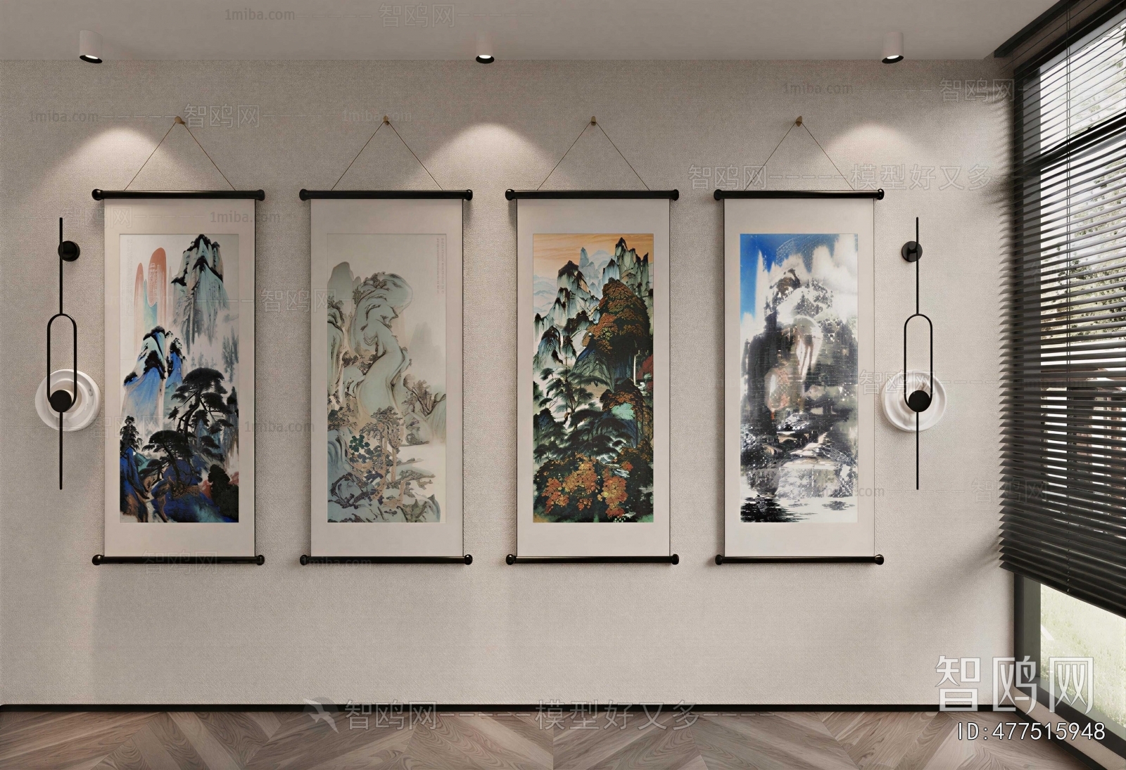 New Chinese Style Painting