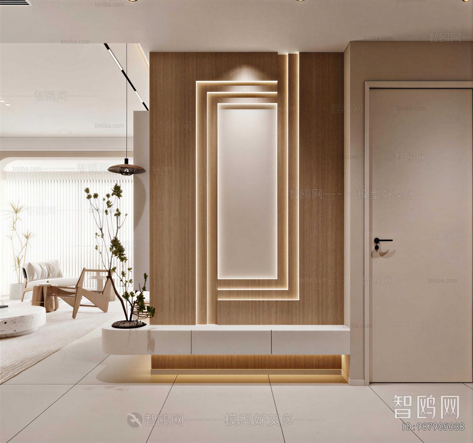 Modern Hallway