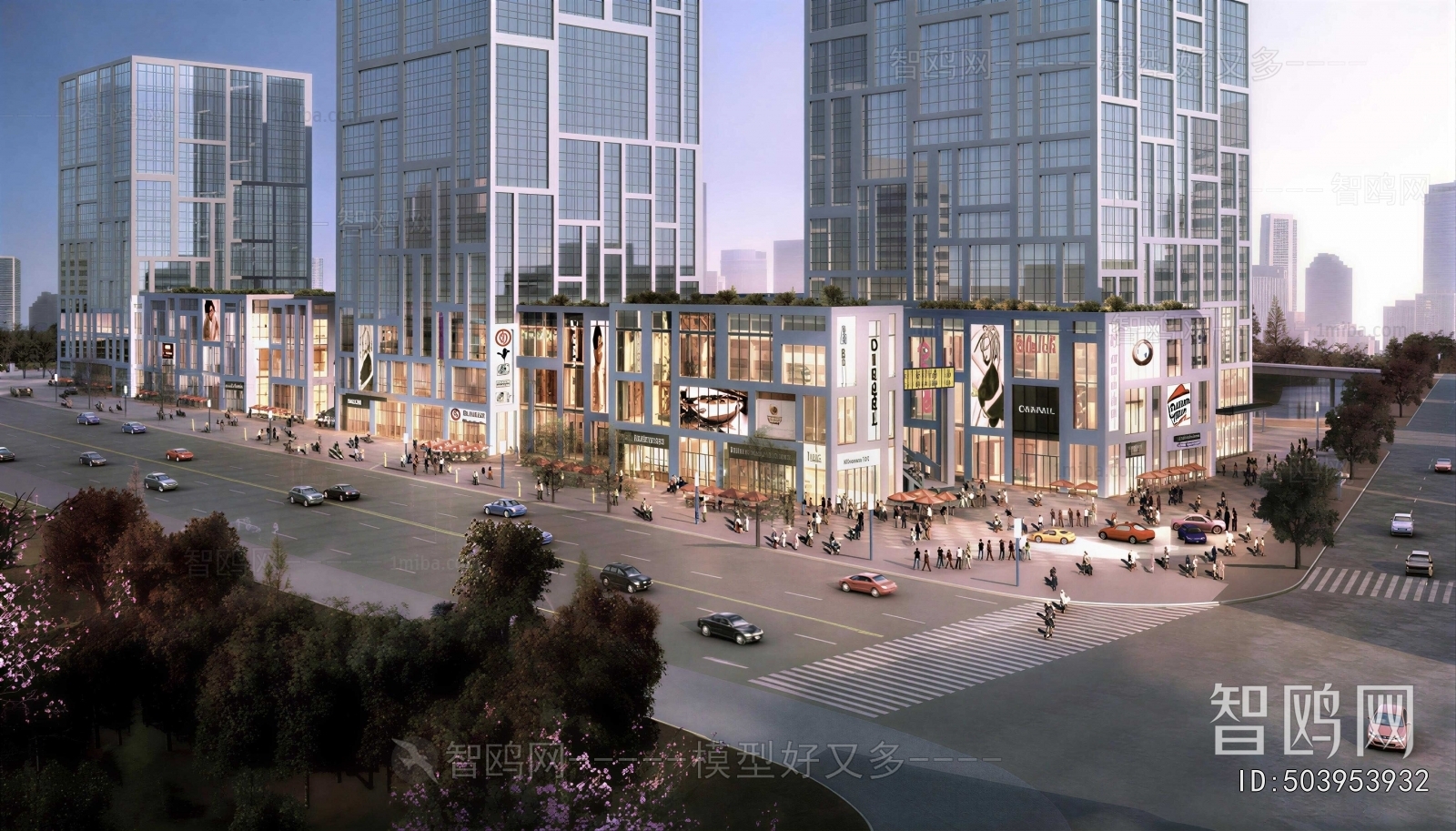 Modern Commercial Street