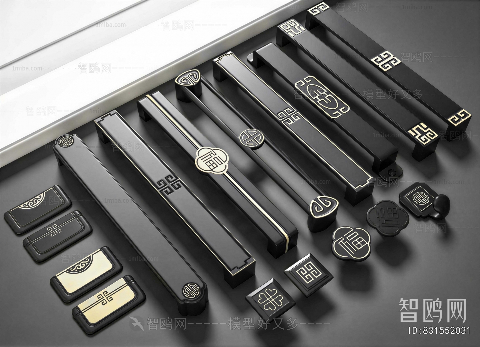 New Chinese Style Door Handle