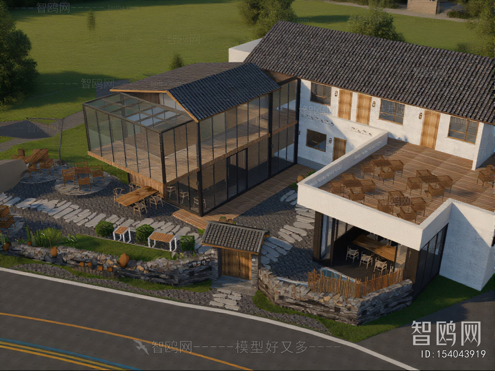 Modern Appearance Of Commercial Building