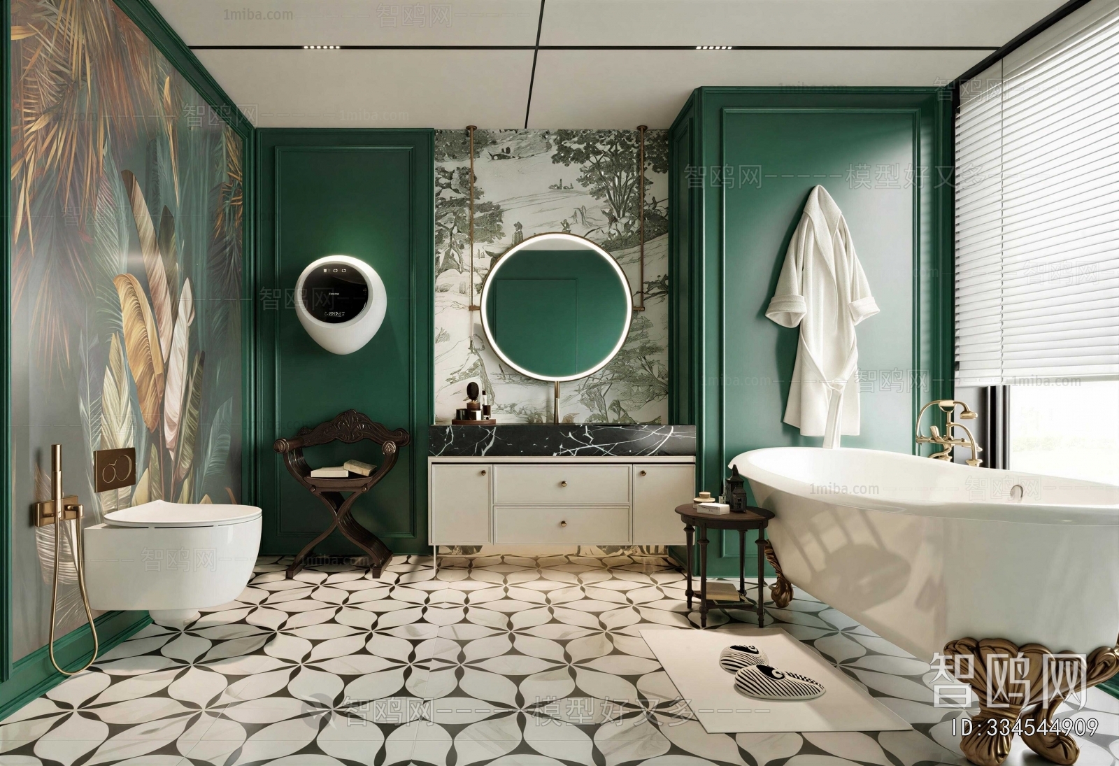 French Style TOILET