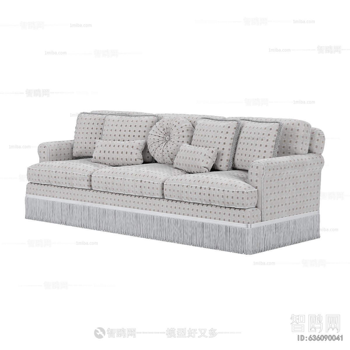 Modern Three-seat Sofa