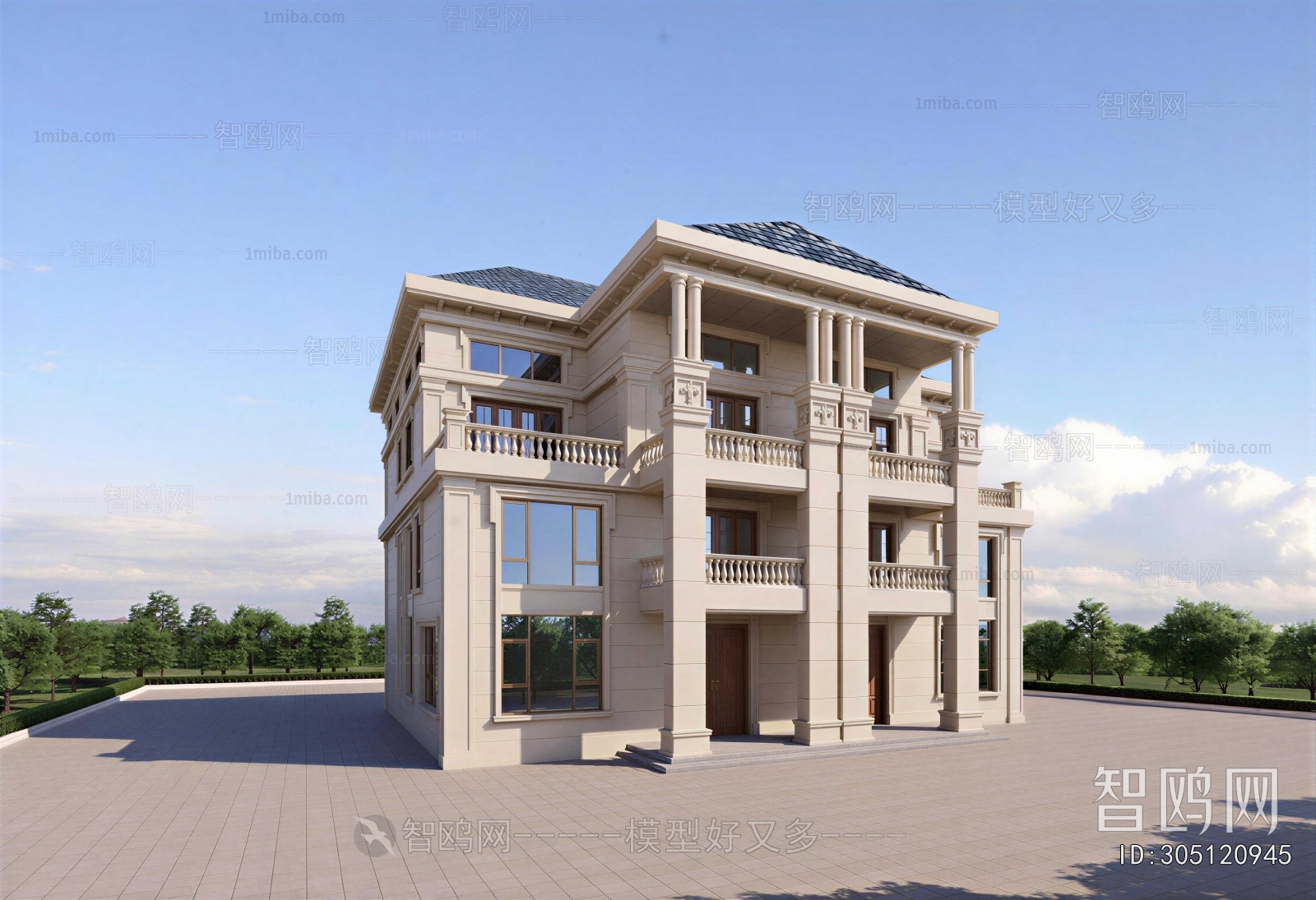 European Style Double Townhouse