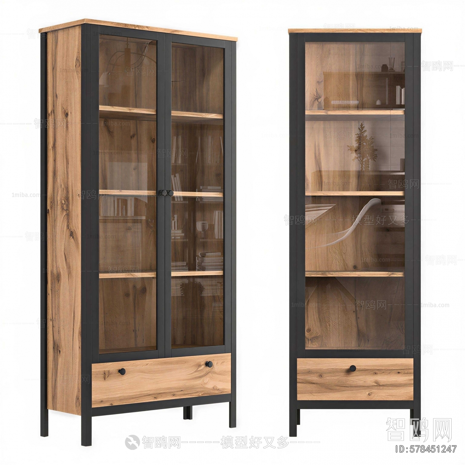 Nordic Style Bookcase
