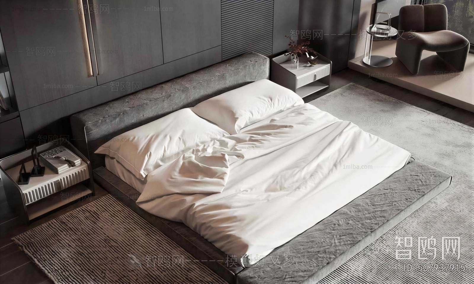 Modern Double Bed