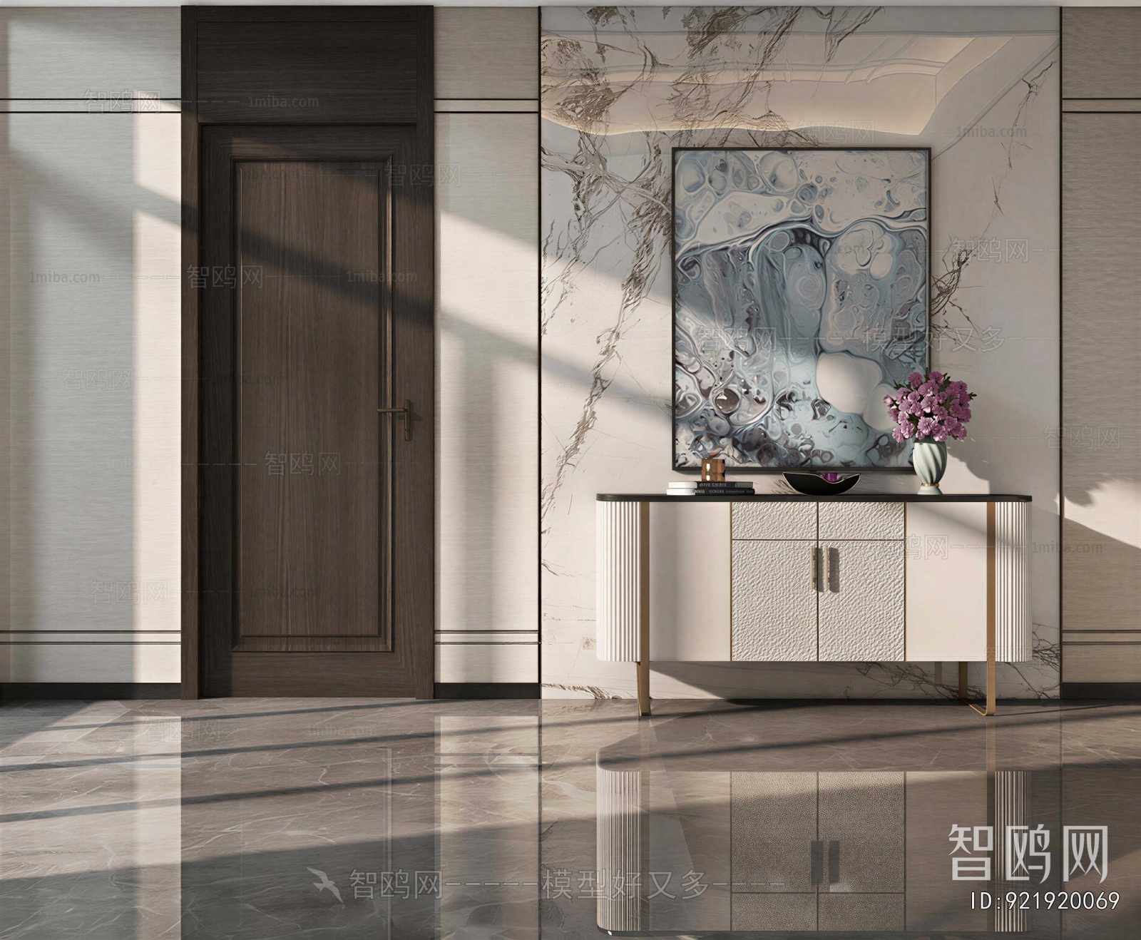 New Chinese Style Hallway