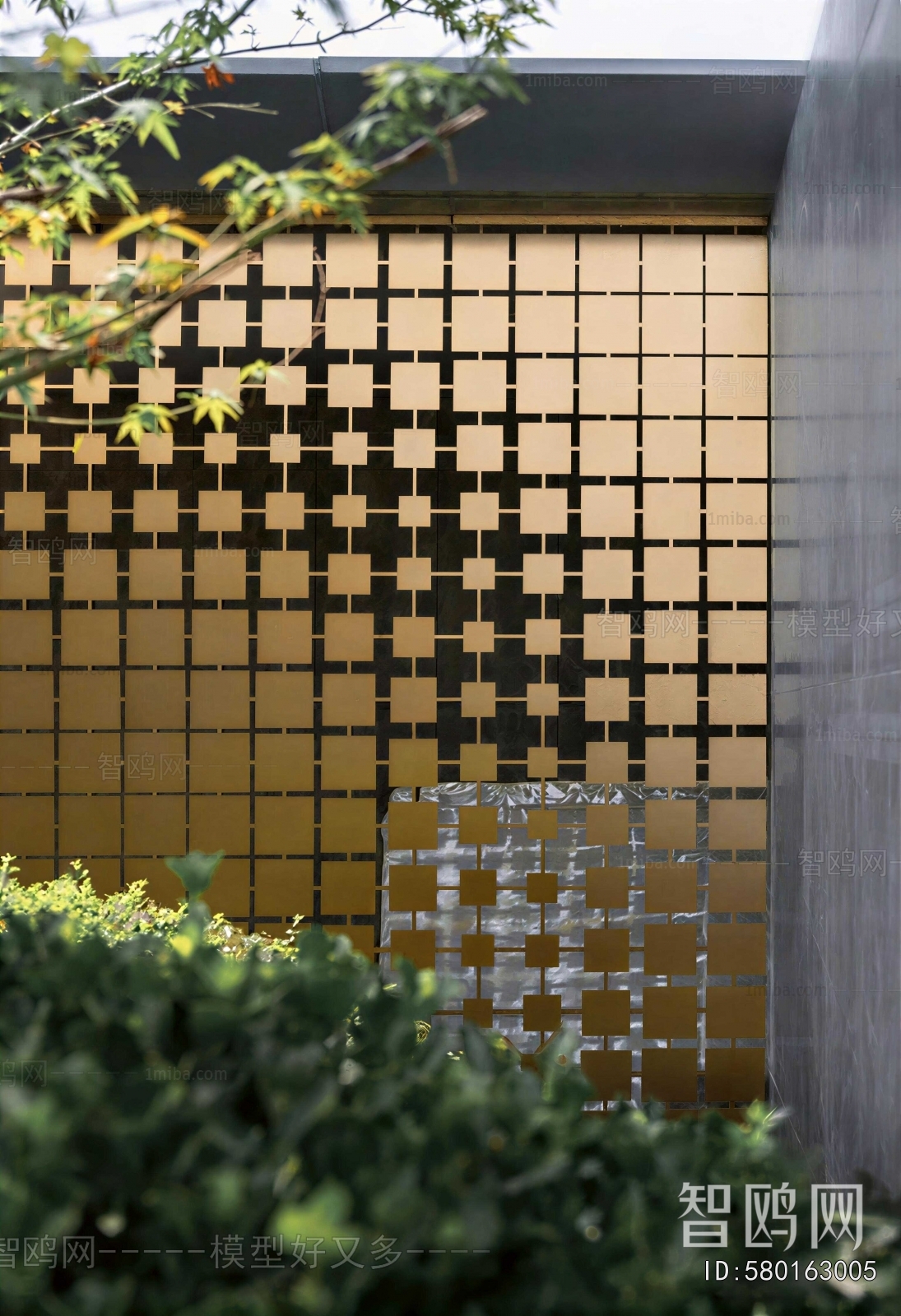 Modern Courtyard/landscape