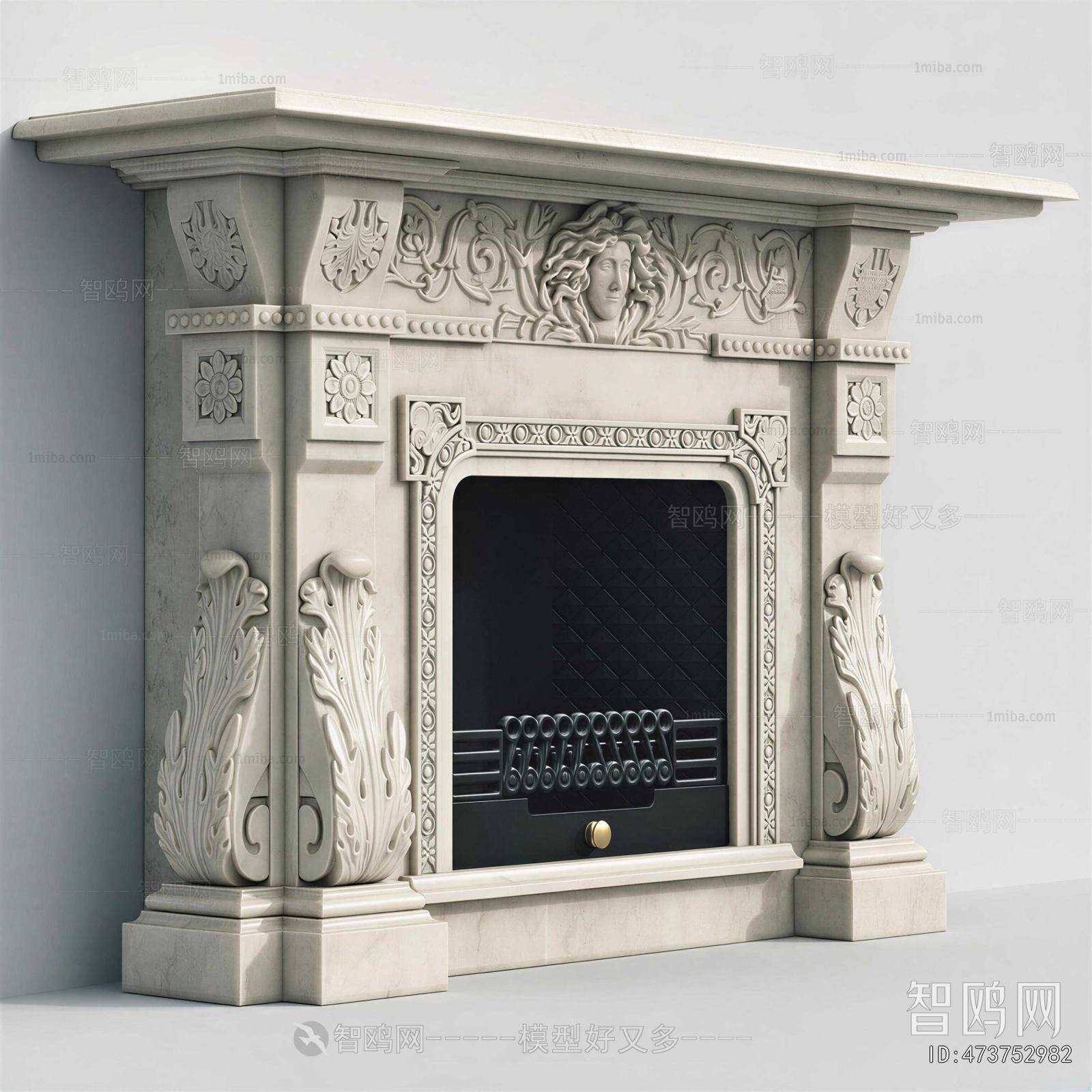 European Style Fireplace
